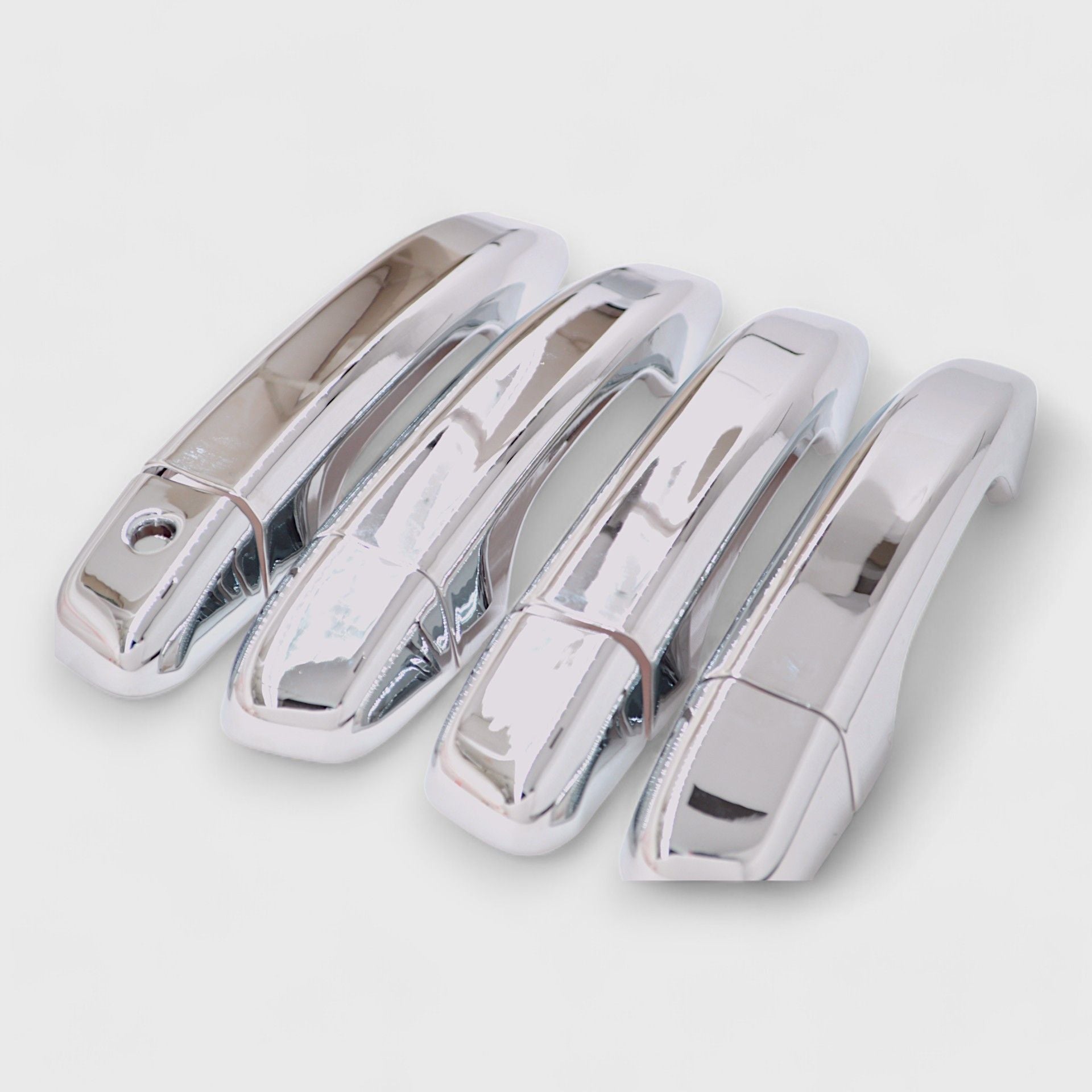 Premium Chrome Door Handle Cover - Universal Fit for Cars Without Smart Key (DH293) | Durable Protection Against Scratches & Wear | Ideal for Daily Commute & Long Road Trips