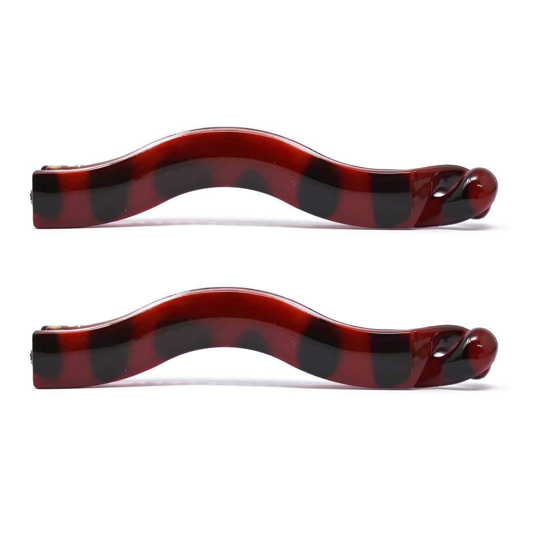Tiger Print Banana Hair Clips for Women & Girls - 2 Pack for Party & Daily Use