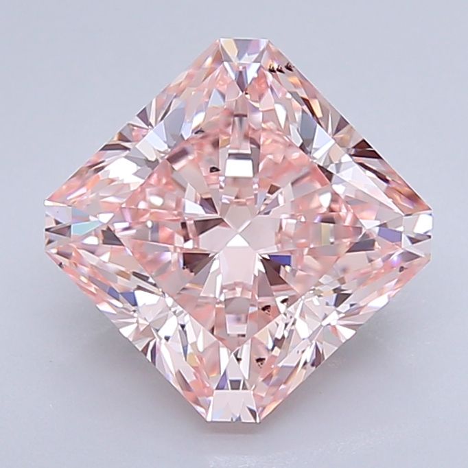 3.58 Carat Radiant Cut Fancy Pink Diamond Ring - Elegant Engagement & Wedding Jewelry for Women - Perfect for Proposals, Anniversaries & Special Occasions