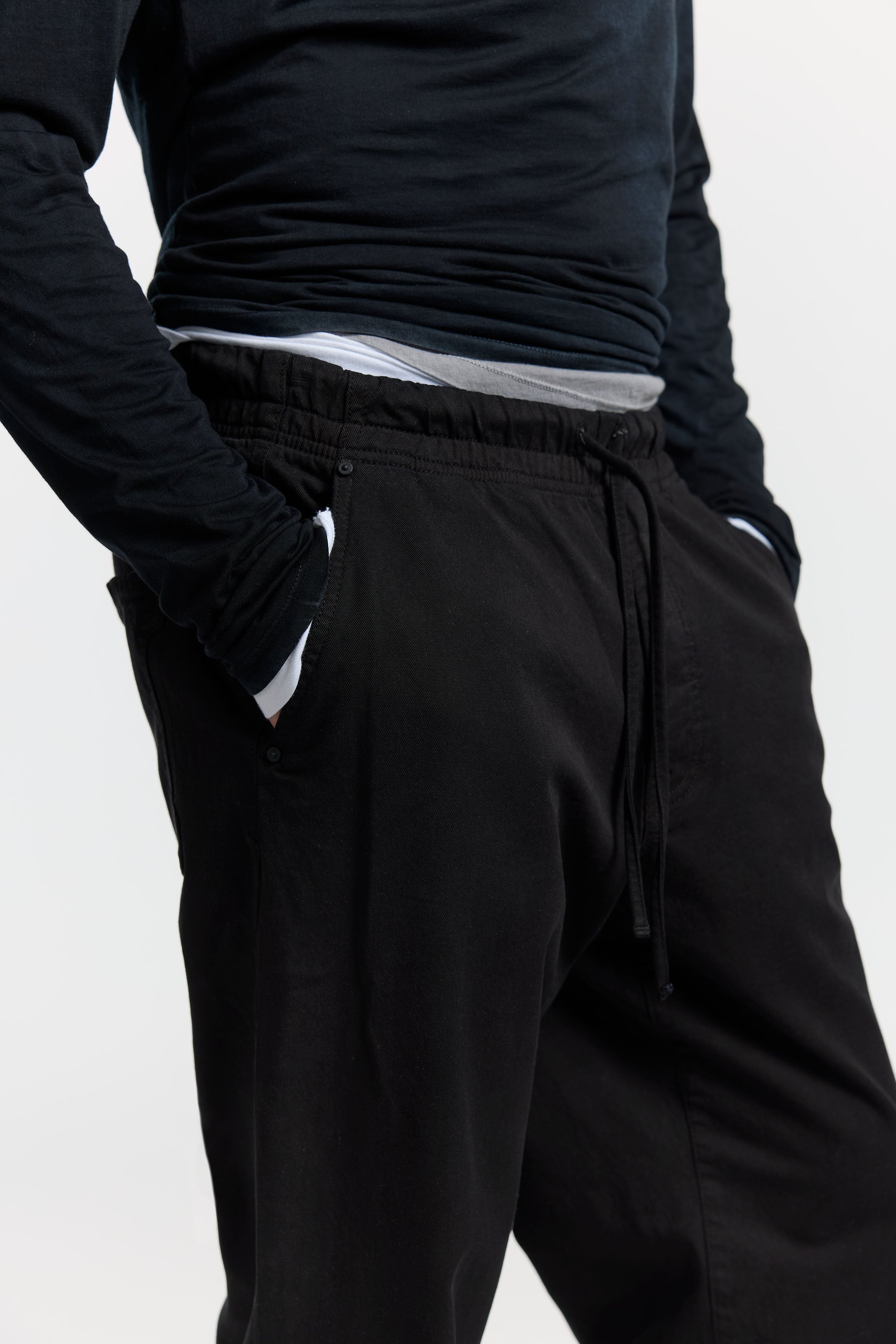 Jet Black Relaxed Pants for Women - Comfortable Lounge & Sleep Pants - Perfect for Yoga, Home Wear and Casual Outfits