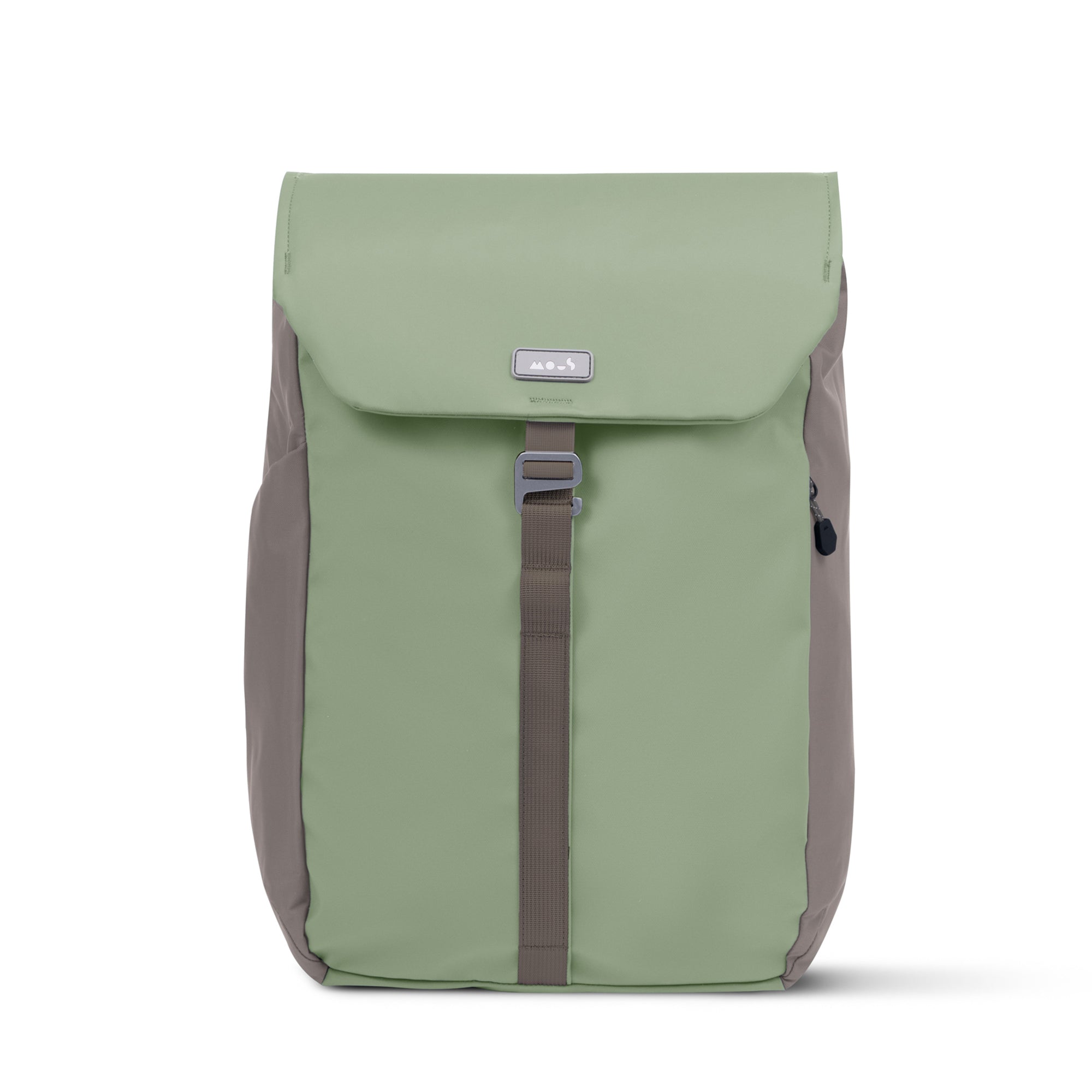 Flap Backpack for Women & Men - Lightweight Waterproof Travel Backpack Sage Green - Perfect for Hiking, Commuting & School