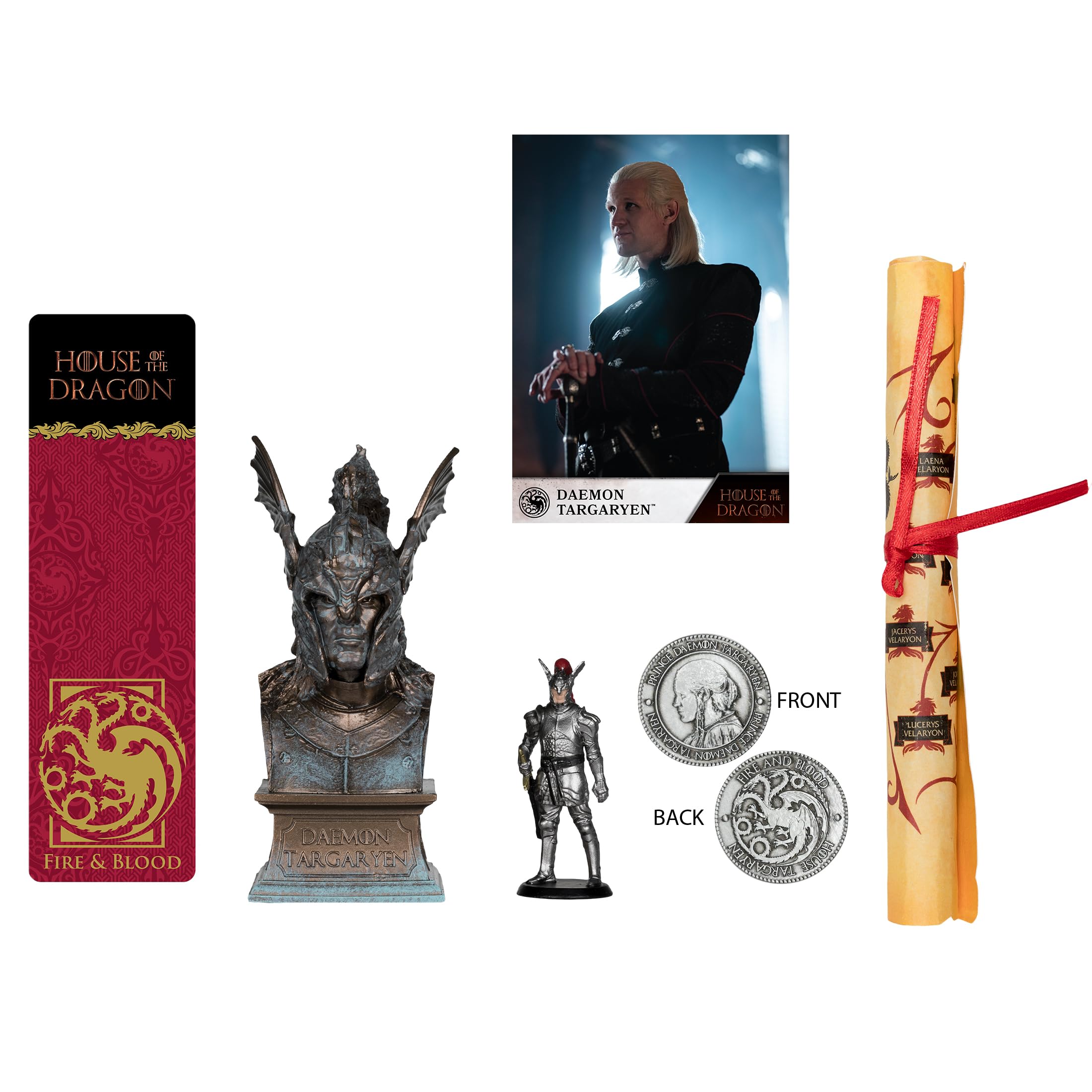 McFarlane Toys House of The Dragon Daemon Targaryen Collector Box - Premium Action Figure for Game of Thrones Fans, Gift for Collectors - Perfect for Display, Role Play, and Themed Decor