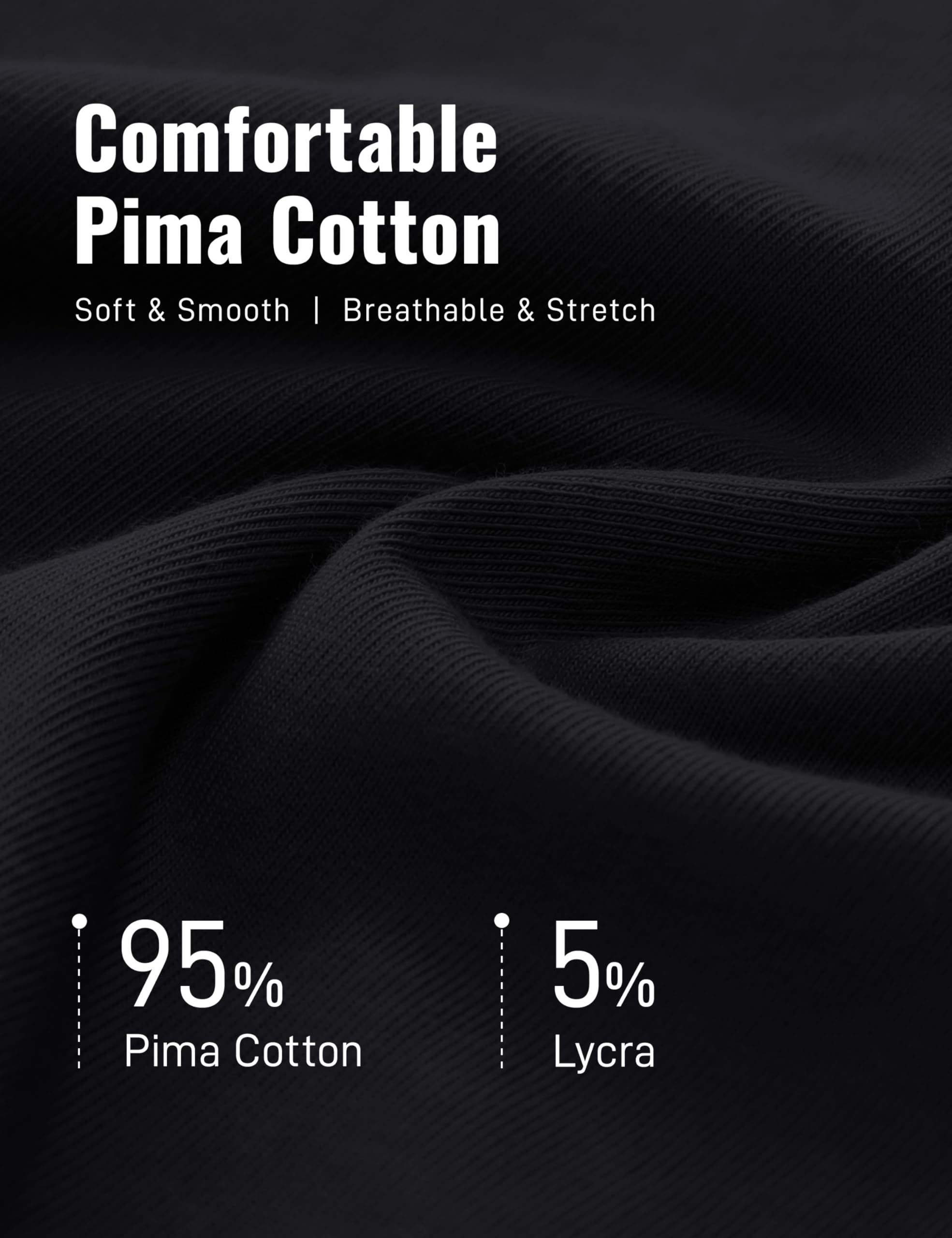 CRZ YOGA Men's Pima Cotton T-Shirt - Soft Short Sleeve Crew Neck Casual Shirt for Workout & Daily Wear | Breathable Comfort Tee for Gym, Yoga, Running and Lounge