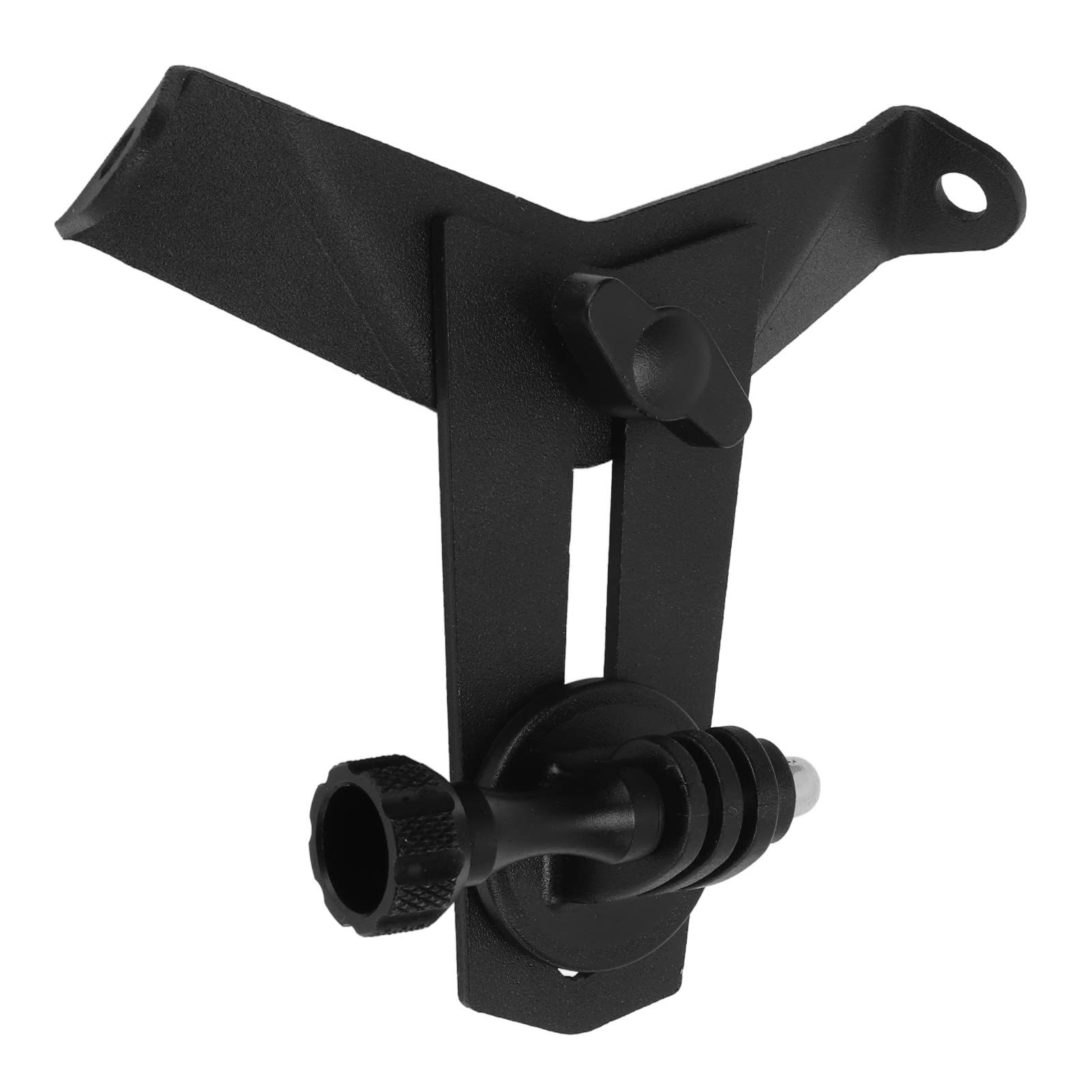 Motorcycle Camera Mount - Anti-Shock, High Hardness Front Camera Holder, Durable Motorbike Accessories for Action Cameras - Perfect for Vlogging, Racing & Adventure Riding