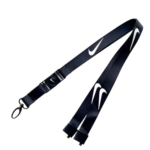 Premium Compatible Lanyard for Keys, Phones & Bags - Durable Neck Strap Keychain with Metal Hook - Perfect for ID Badges, Work Keys, Cell Phones & Travel Accessories