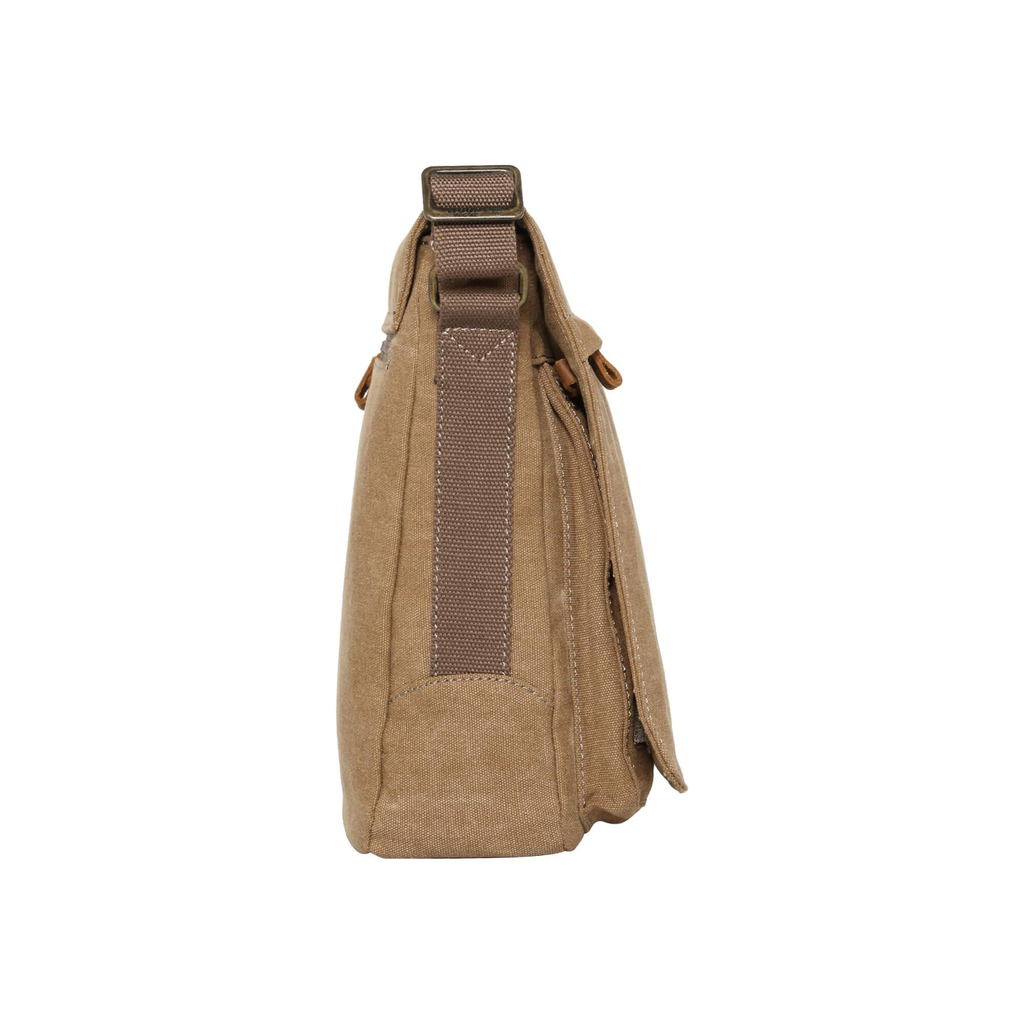 TRP0219 Troop London Classic Canvas Crossbody Bag - Stylish & Durable for Travel, Work & Everyday Use