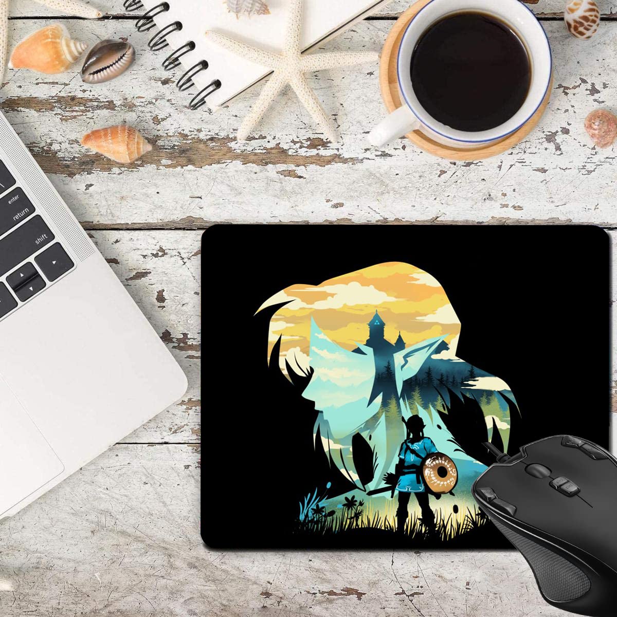 Anime Square Custom Gaming Mouse Pad - Non-Slip Rubber Base for Office, Desktop & Laptop - Perfect for PC Gaming, Work & Study (AB-04)