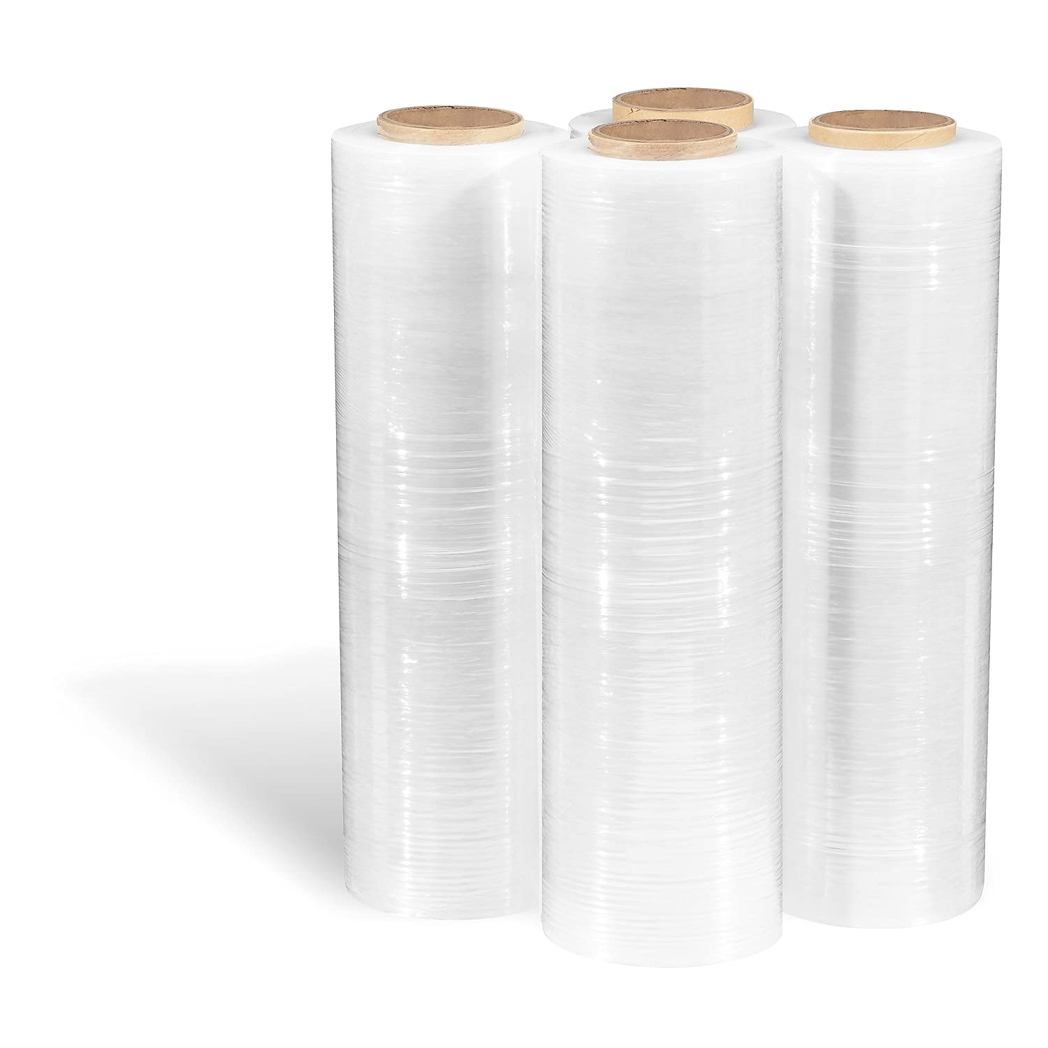 Staples Hwx1820 80 Gauge Blown Stretch Wrap for Hand Dispenser - Perfect for Moving, Shipping & Warehouse Packaging