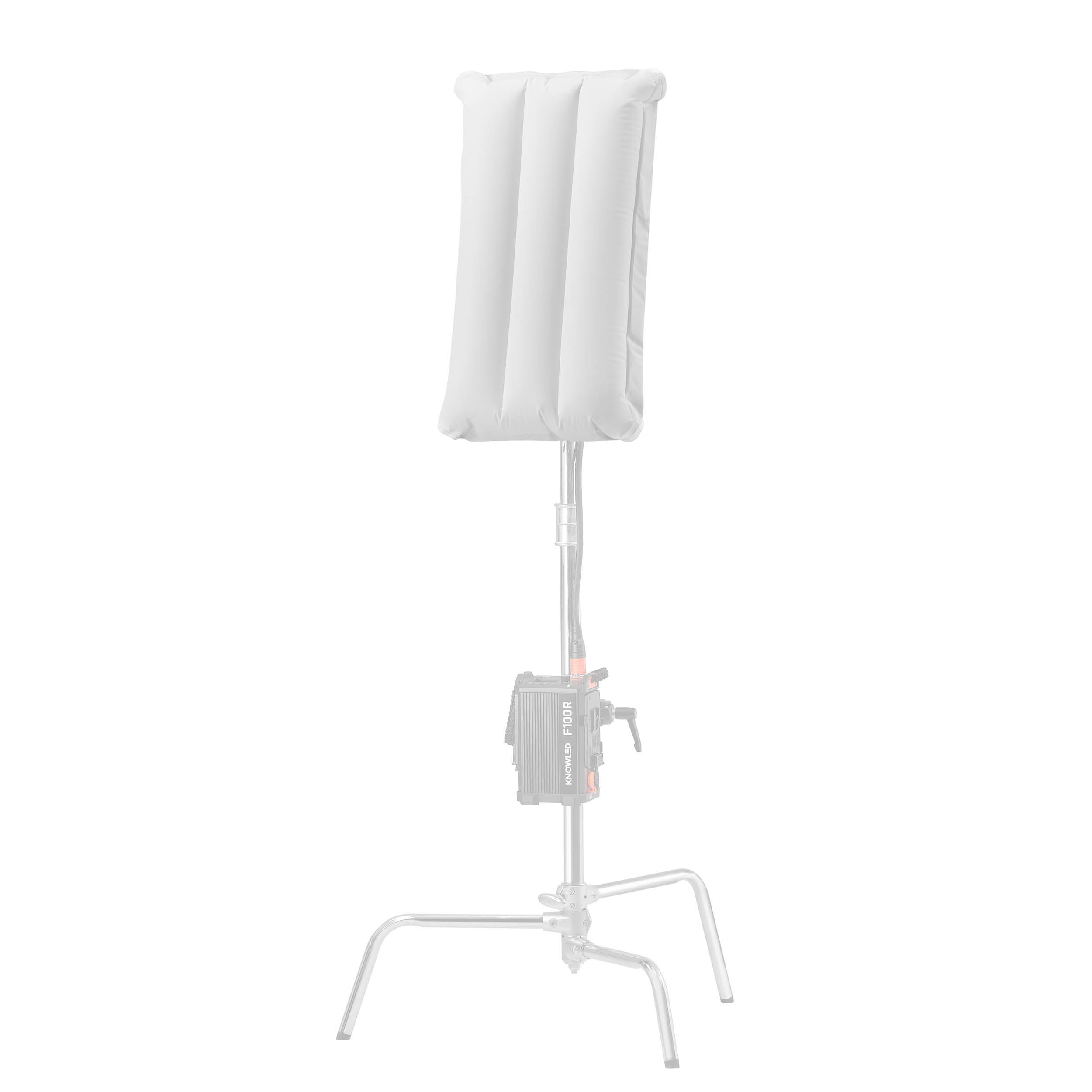 KNOWLED FA100 Inflatable Air Softbox for F100R Flexible LED Light Mat - Perfect for Photography, Video Lighting, and Studio Soft Light Diffusion