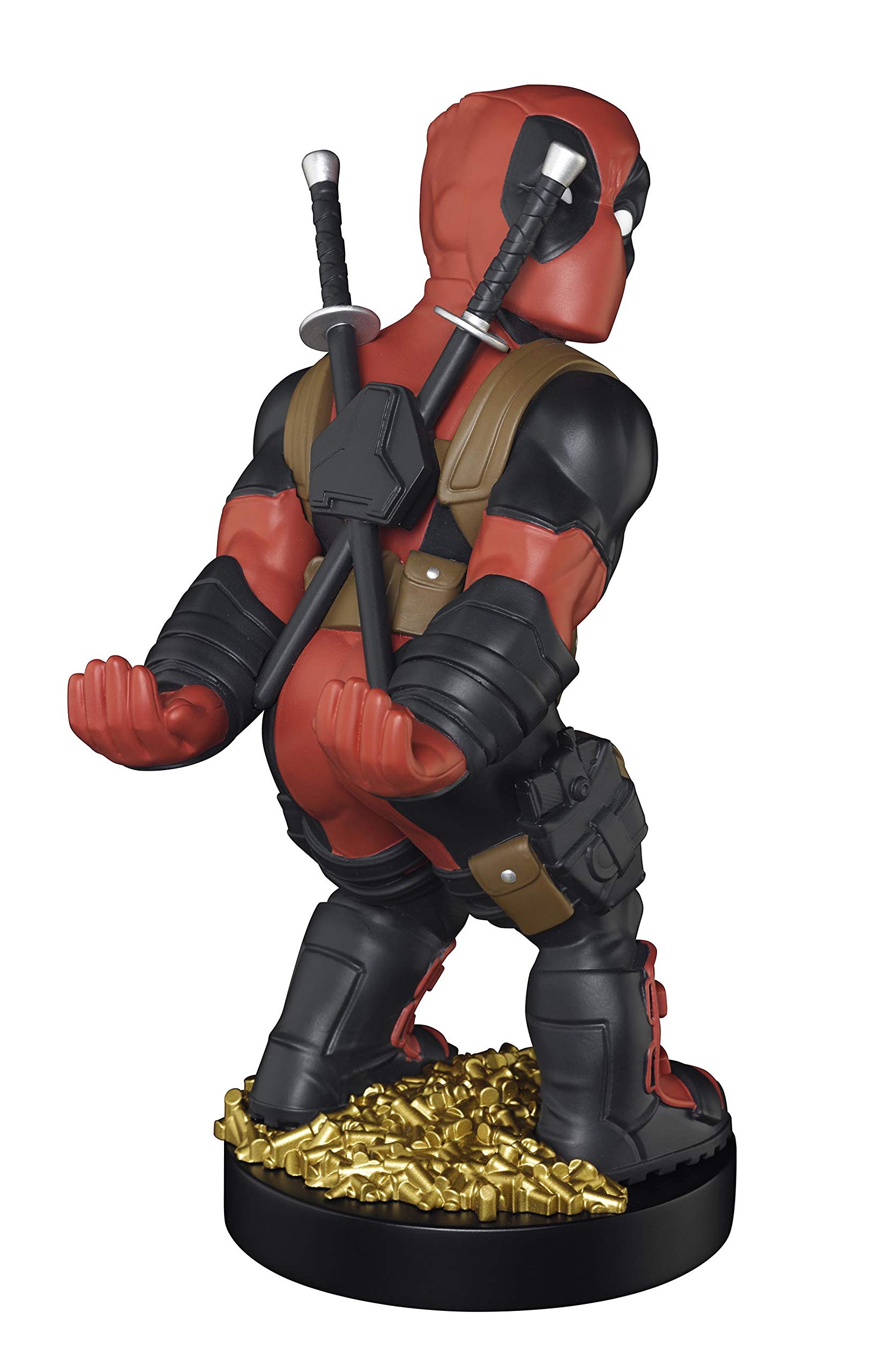 Original Deadpool Gaming Controller & Phone Holder - Officially Licensed Marvel Cable Guys Stand for PS5, Xbox & Mobile Devices - Perfect for Gaming Setups & Desk Organization