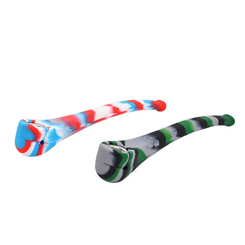 Premium Gandalf-Themed Silicone Smoking Pipe - Durable, Flexible & Easy to Clean - Perfect for Herbal Use, Travel & Discreet Smoking