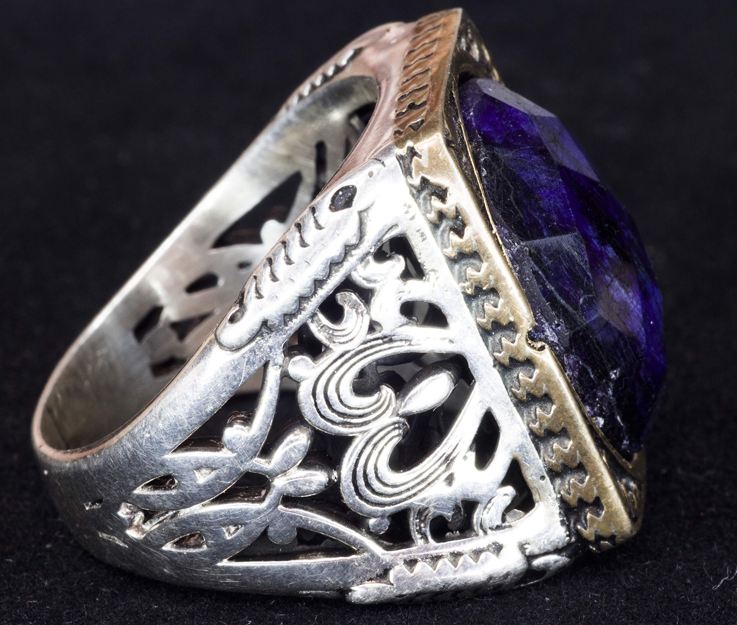 Real Natural Gemstone Ring - 925 Sterling Silver Ring for Women | Elegant Handmade Jewelry for Weddings, Parties & Everyday Wear