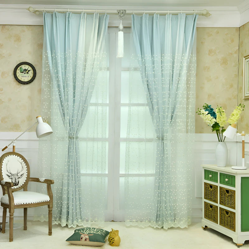 Gia Two-Layer Solid Room Darkening Blackout Custom Curtains - Thermal Insulated Window Drapes for Bedroom, Living Room & Nursery - Perfect for Light Control and Privacy