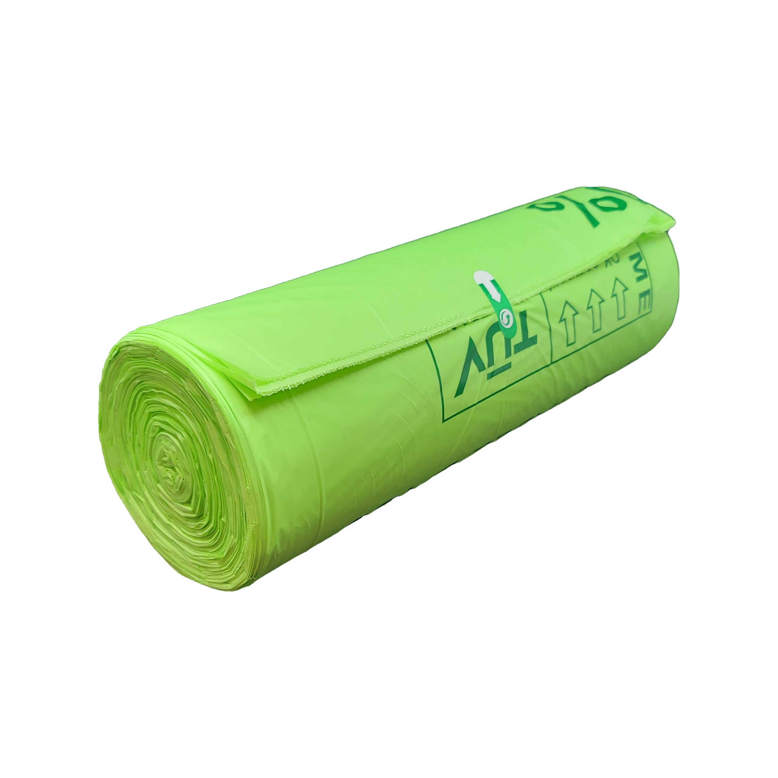 Eco-Friendly 44 Gallon Compostable Trash Bags - Plant-Based Biodegradable Kitchen & Yard Waste Liners for Sustainable Living