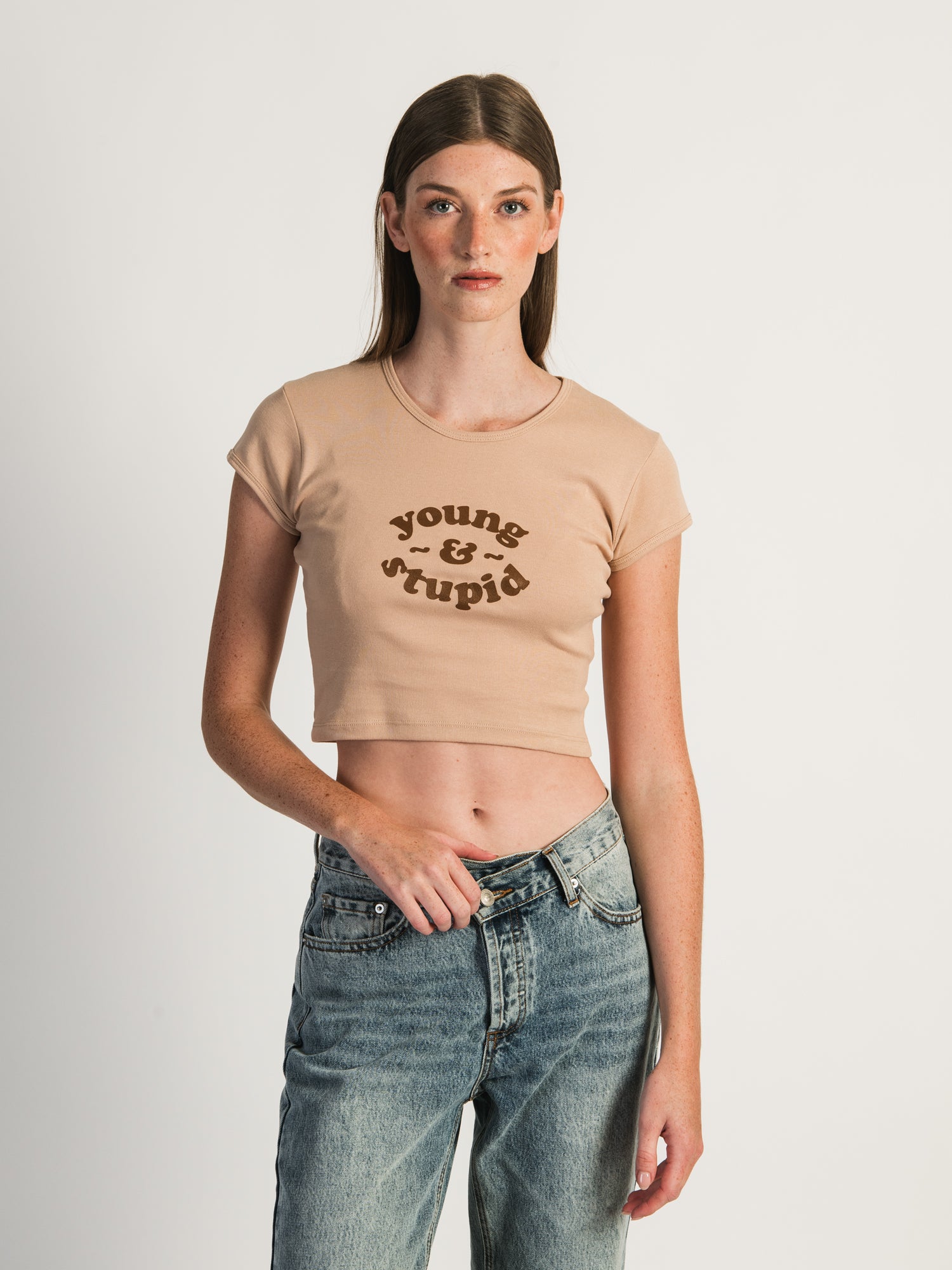 Barstool Sports Young & Stupid Graphic T-Shirt - Men's Casual Tee for Everyday Wear & Fan Merch | Clearance Sale