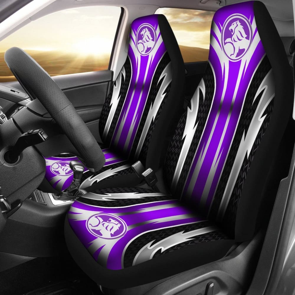 2-Piece Front Holden Seat Covers - Purple (Part #144627) | Universal Fit Car Seat Protectors for Comfort & Style | Perfect for Daily Commute, Road Trips & Vehicle Protection