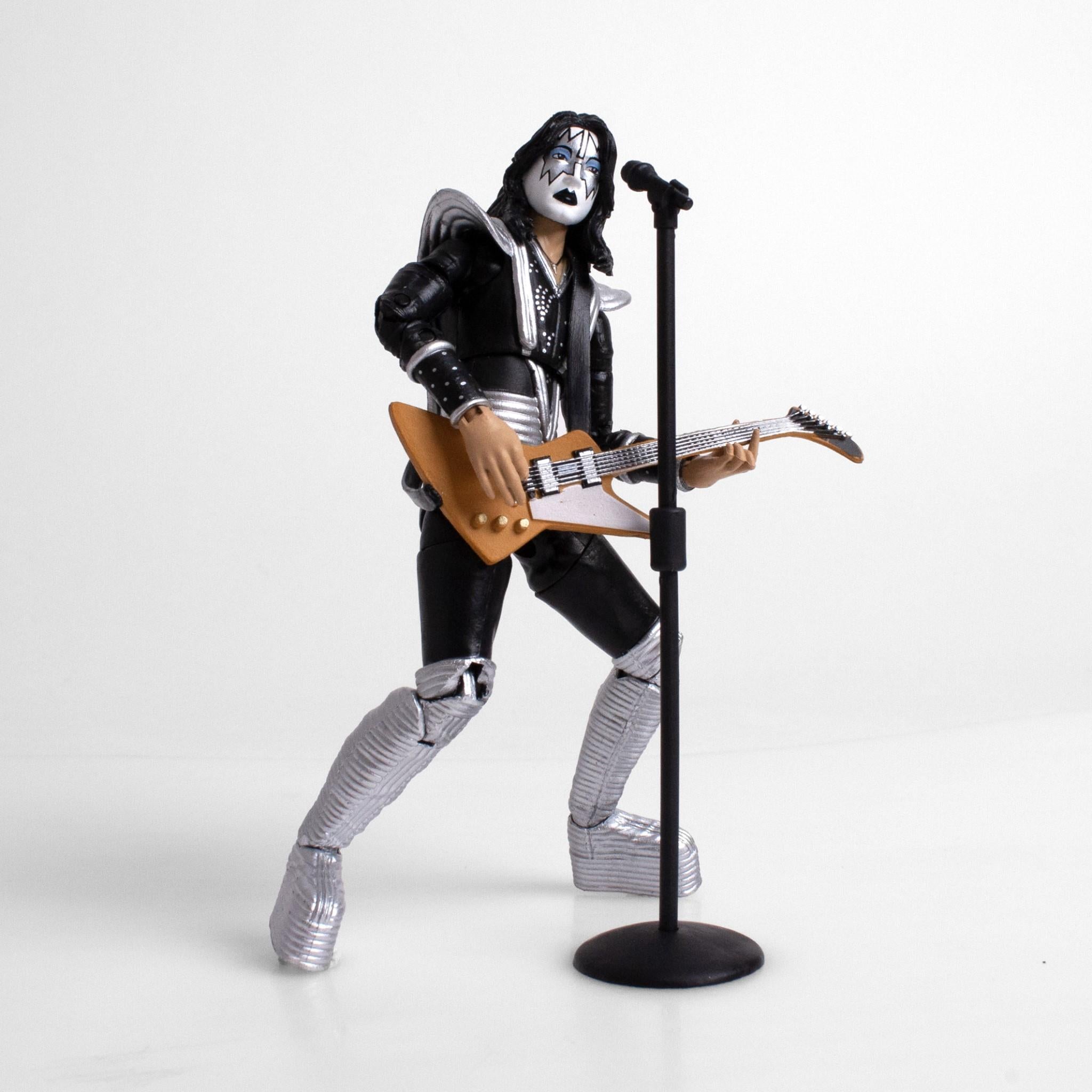 Ace Frehley The Spaceman KISS BST AXN 5-Inch Collectible Action Figure - Perfect for Music Fans, Collectors & Gift Giving