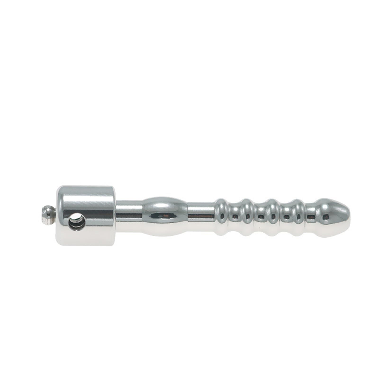 Stainless Steel Hollow Horse Eye Rod Urethral Penis Plug Catheter - Short Metal Sex Toy for Men | BDSM Play, Sensation Exploration, Medical Fetish Scenes