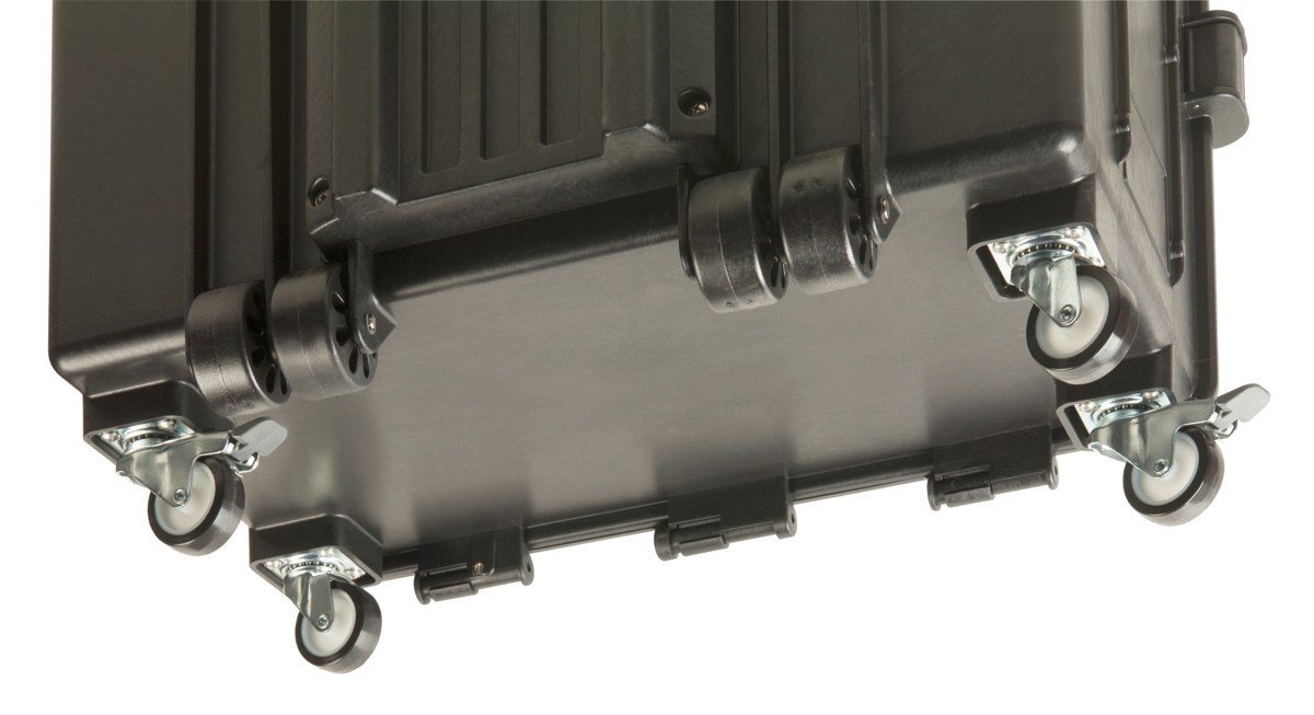 Bahco 4-Pivot Wheels 4750RCWD - Heavy Duty Swivel Casters for Industrial Equipment, Carts & Workbenches - Smooth Rolling & Durable Mobility Solution