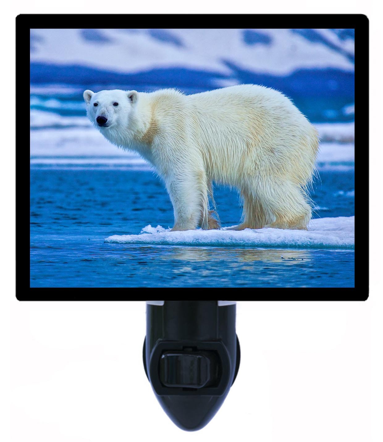 Polar Bear Night Light - Cute Alaska Bears LED Night Light for Kids & Nursery - Perfect for Bedrooms, Baby Rooms & Relaxing Nighttime Ambience