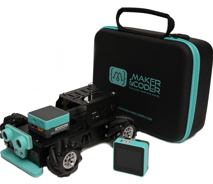 Maker and Coder MC4.0 Base Kit - STEM Coding Robot Kit for Kids | Learn Programming & Electronics | Perfect for Classroom, Home Education & DIY Projects