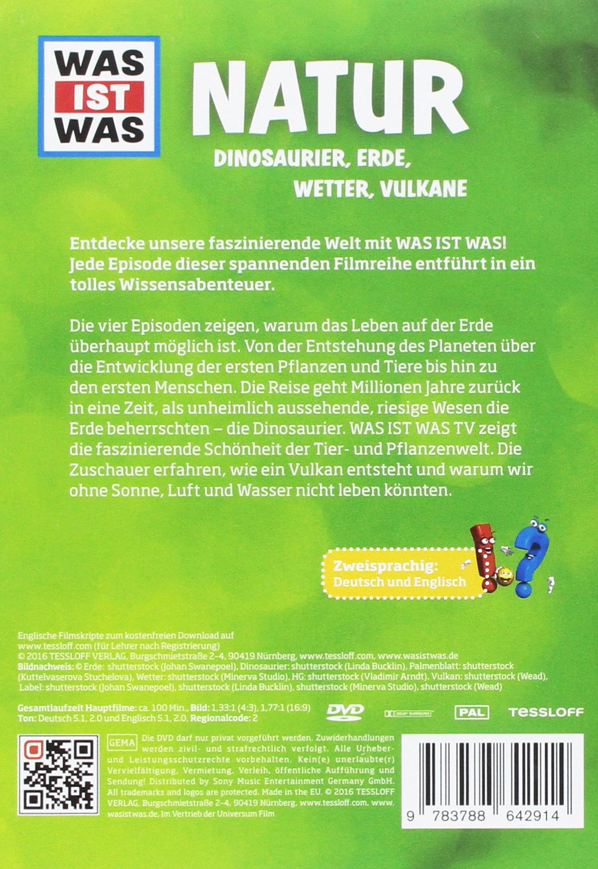 WAS IST WAS Nature DVD Box Set - Educational Science Documentaries for Kids | Perfect for Homeschooling & Classroom Learning