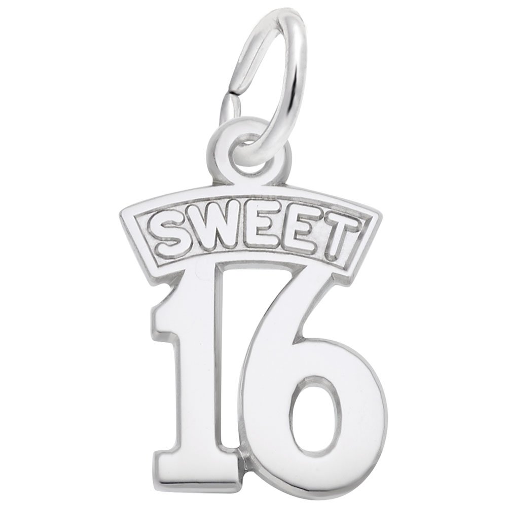 Sweet 16 Charm Bracelet & Necklace Charms - Elegant Birthday Gifts for Teens, Perfect for Sweet 16 Parties & Special Occasions