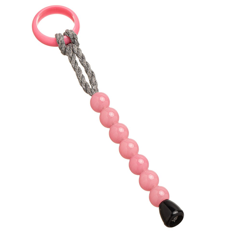 Islamic Tawaf Misbaha Tesbih - Acrylic Umrah Hajj Prayer Beads Set of 7 - Pink Rosary for Muslim Worship & Meditation - Perfect for Dhikr, Spiritual Reflection, and Religious Ceremonies