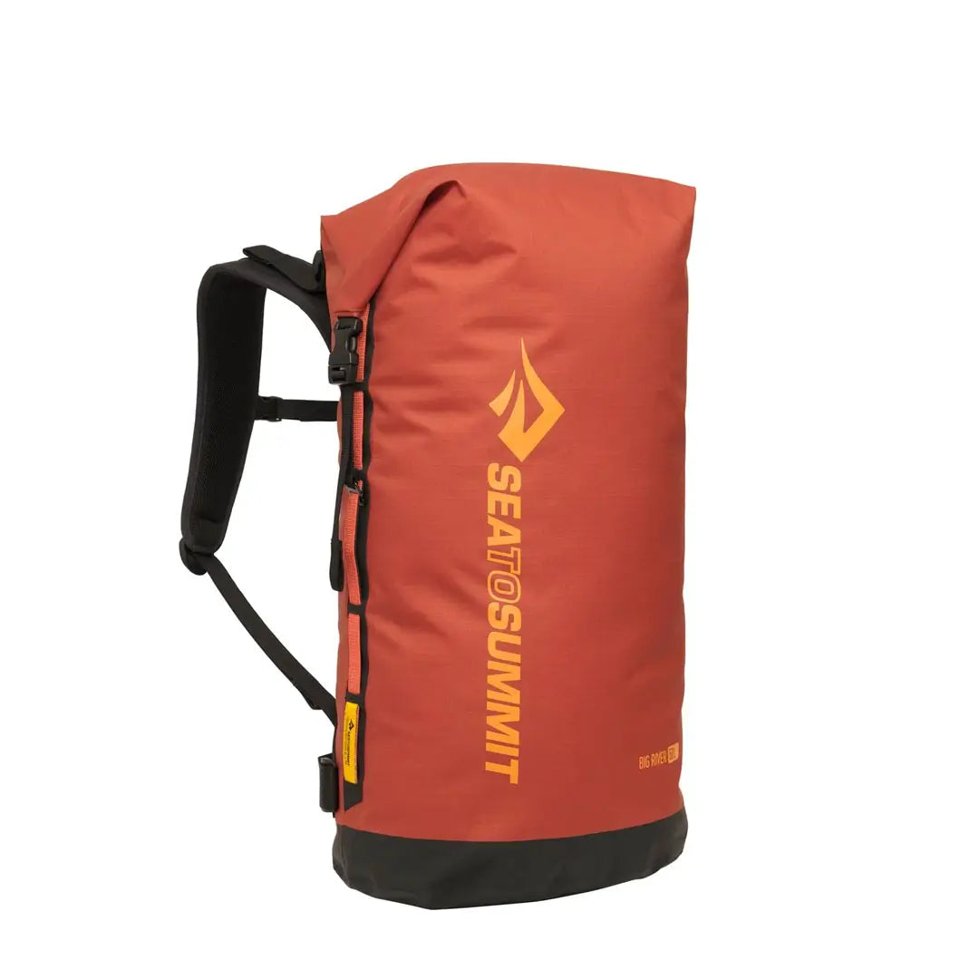 Sea to Summit Big River Dry Backpack - Waterproof Dry Bag for Kayaking, Camping & Outdoor Adventures - Lightweight & Durable Gear for Paddling, Hiking & Travel