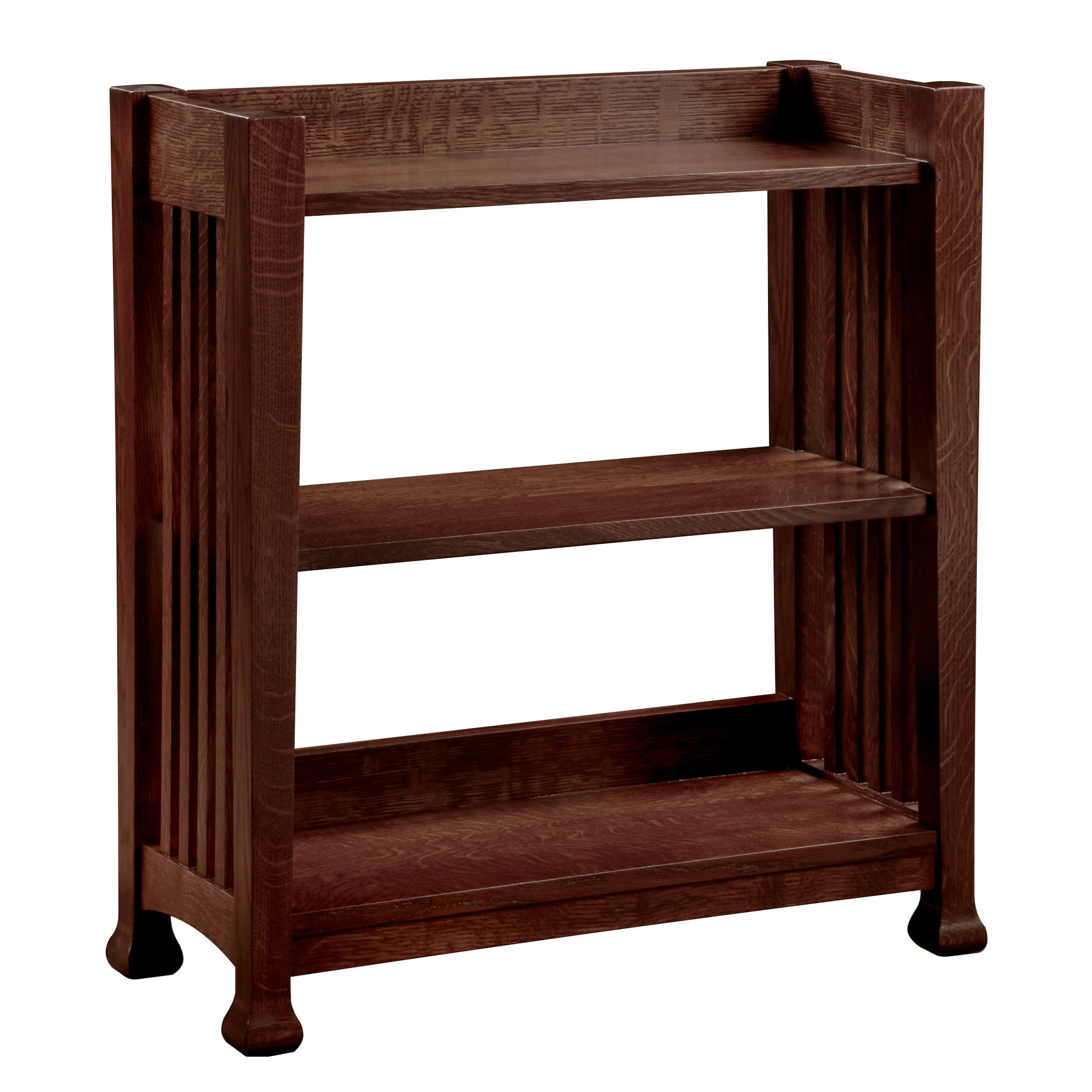 Stylish Wooden Book Rack - Space-Saving Bookshelf for Home & Office - Perfect for Organizing Books, Magazines, and Decor