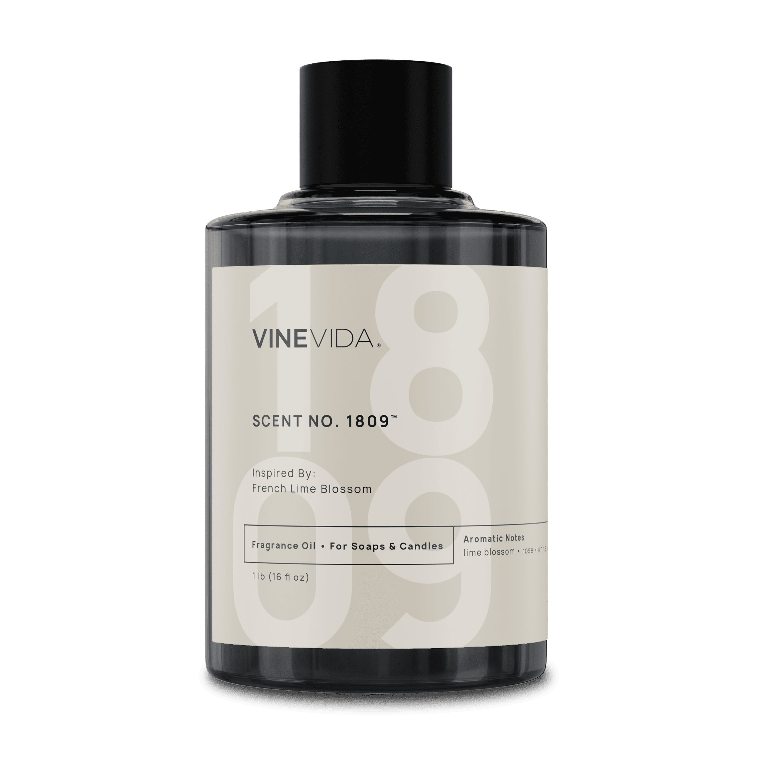 NO. 1809 French Lime Blossom Fragrance Oil - Premium Scent for Handmade Soaps, Candles & DIY Cosmetics - Inspired by Jo Malone - Perfect for Home Spa, Aromatherapy & Gift Giving