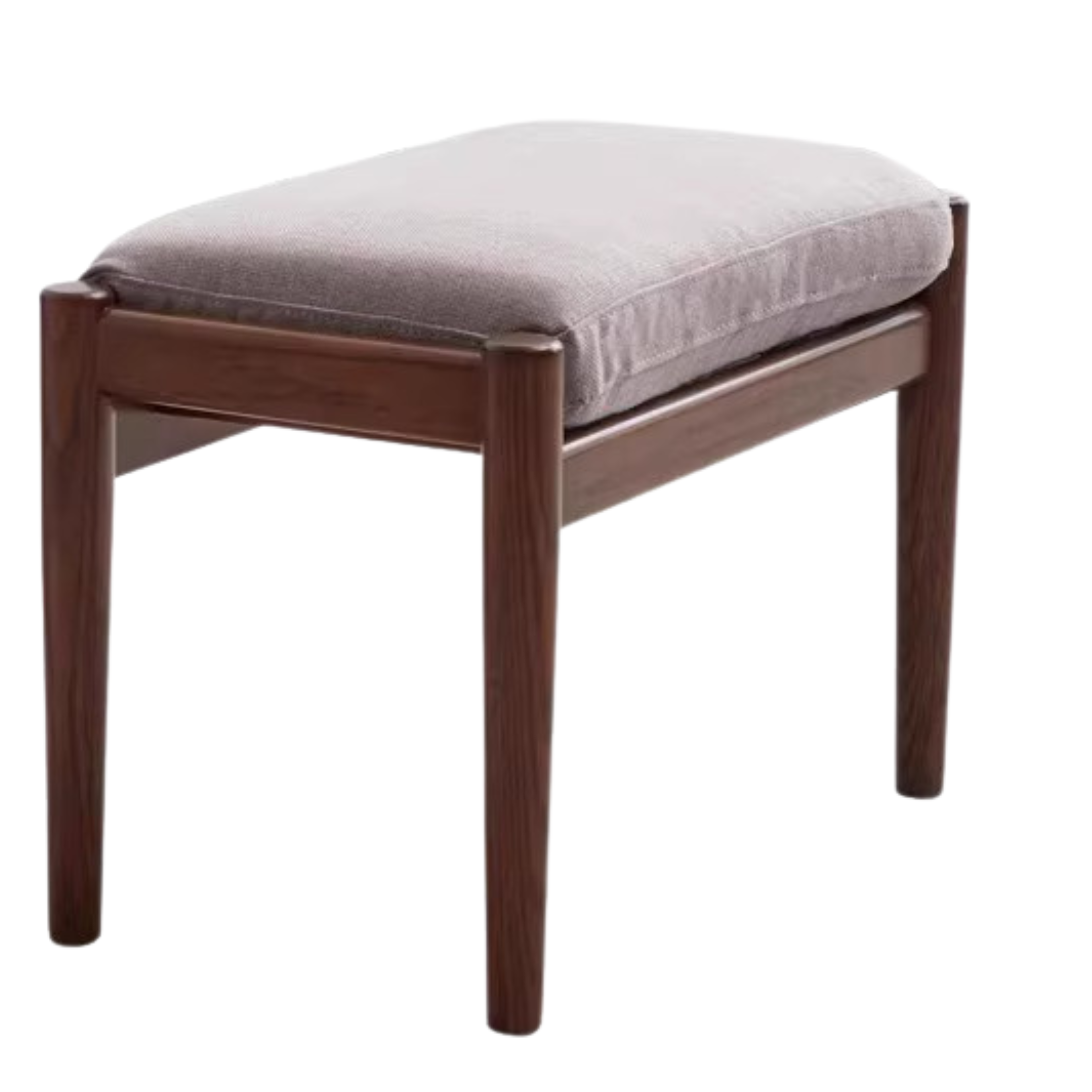 22х12.2х15.3 inch / 56.5x31.5x39cm / linen gray / footstool