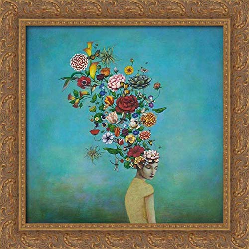 Canvas Art in a Gold Ornate Wood Frame
