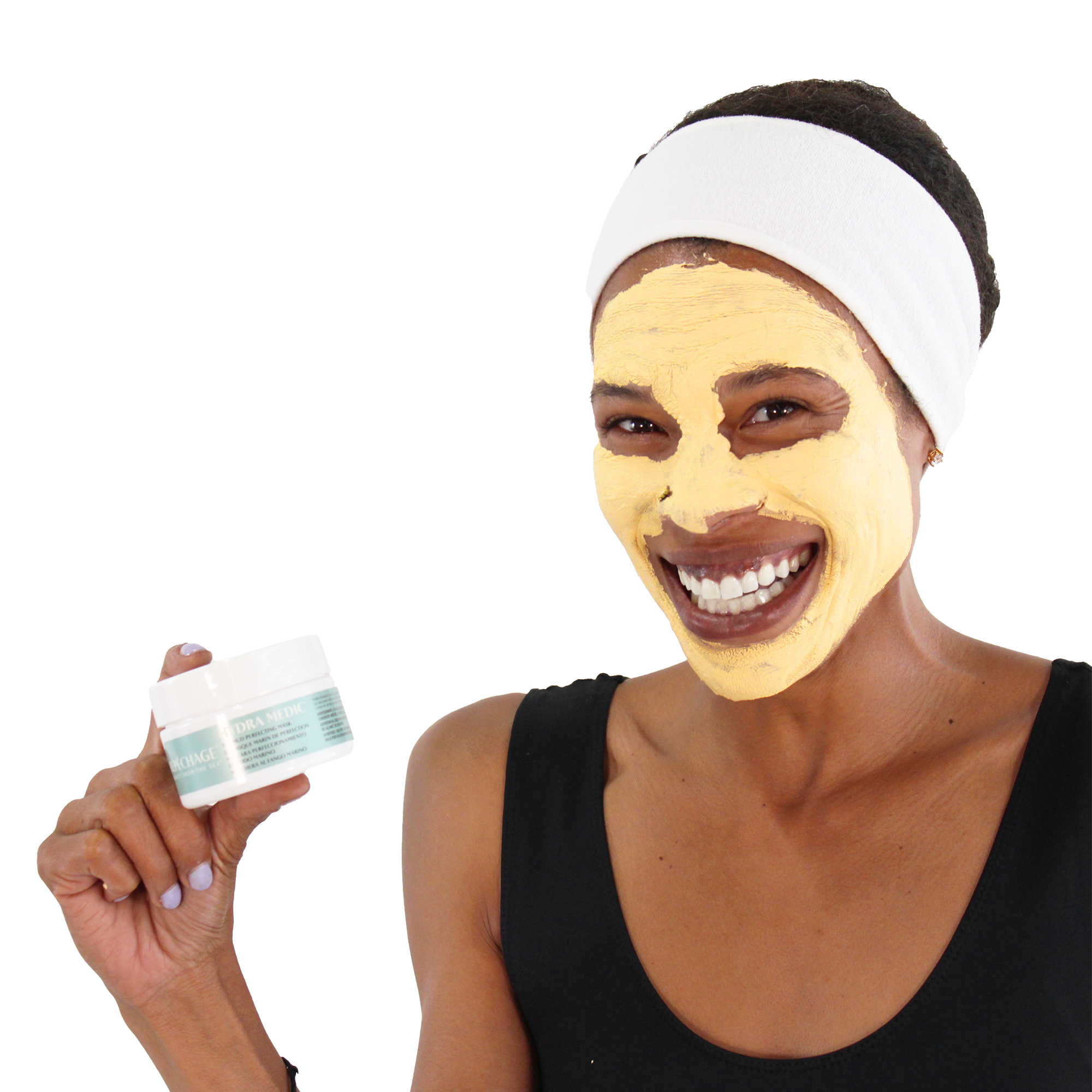 Hydra Medic® Sea Mud Perfecting Mask - Deep Cleansing & Detoxifying Facial Mask for Acne, Blackheads & Oily Skin - Spa Quality Skincare for Glowing Complexion at Home