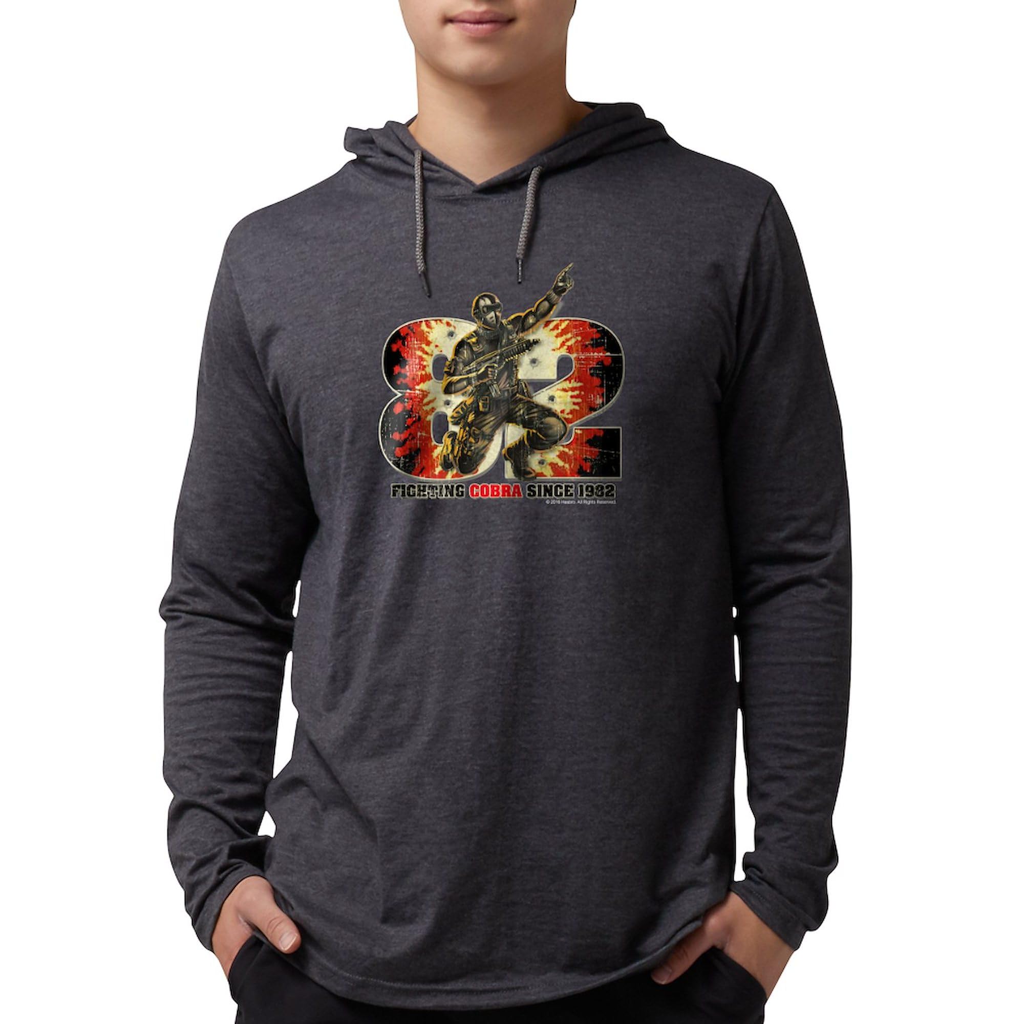 Snake Eyes Graphic Long Sleeve Hoodie for Men - Cool G.I. Joe Inspired Streetwear | Perfect for Cosplay, Gaming & Casual Wear