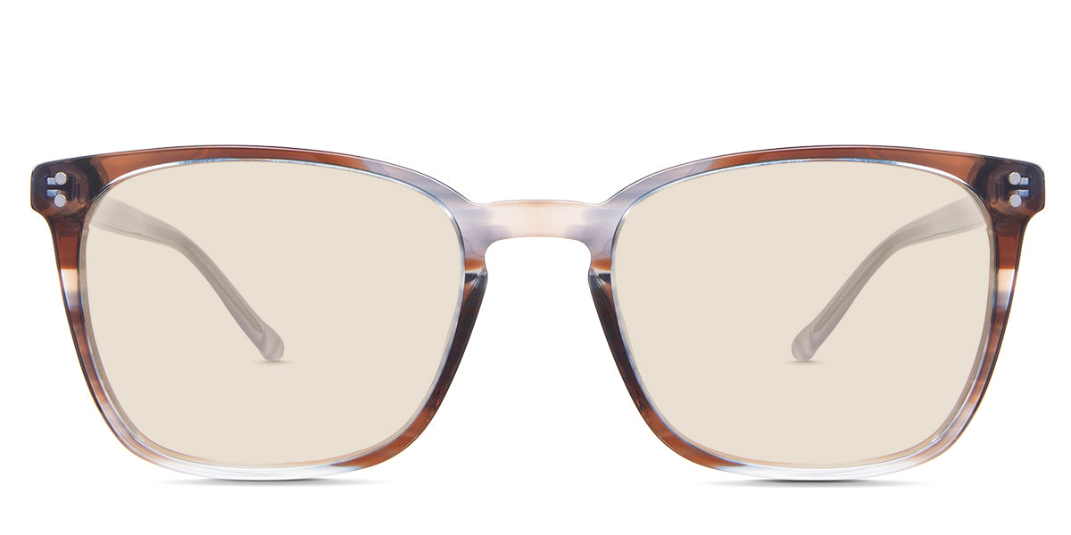 Milong Men's Prescription Tinted Glasses - Stylish & UV Protection - Perfect for Driving, Outdoor Activities & Fashion Accessories