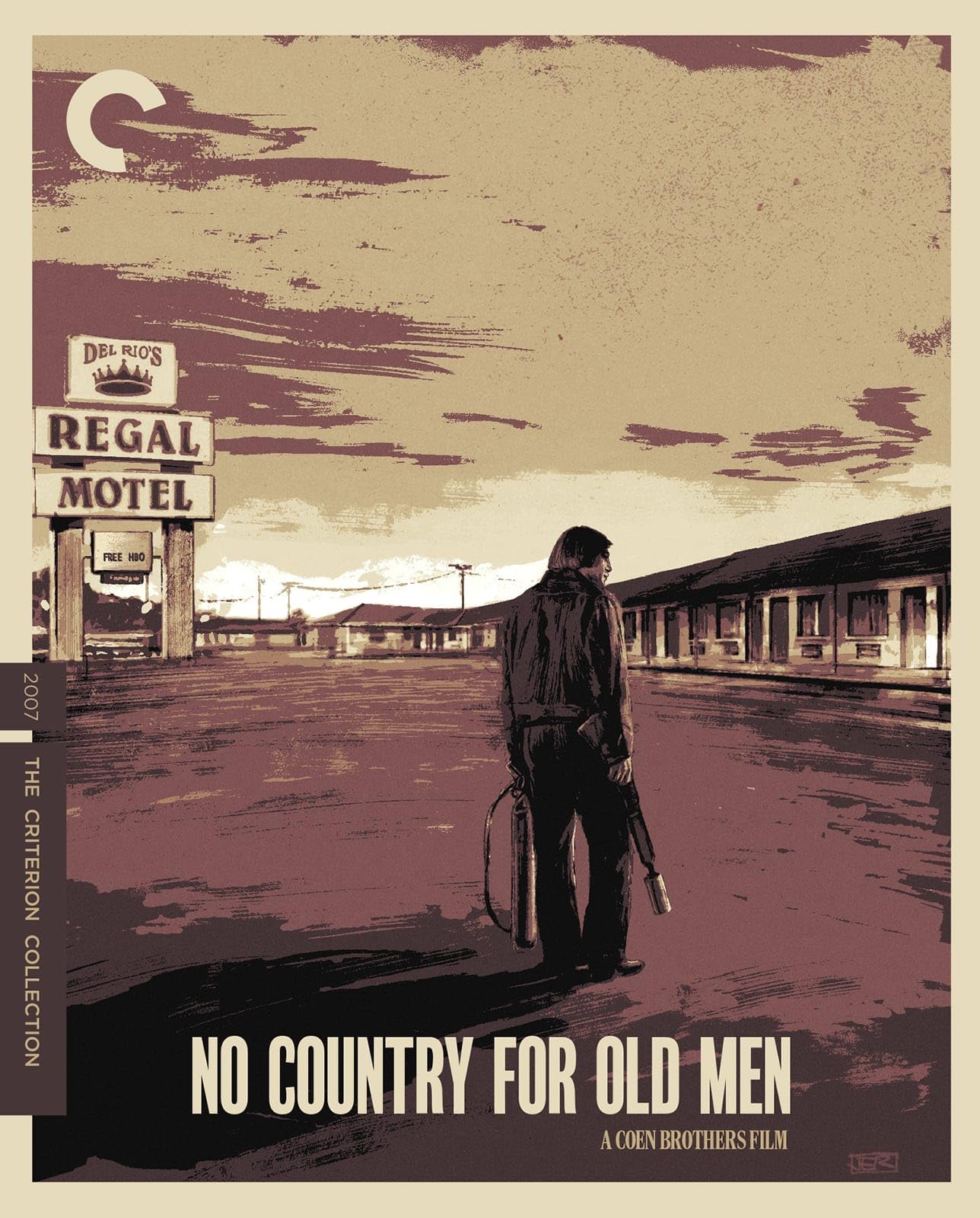 No Country for Old Men (The Criterion Collection) [4K UHD Blu-ray] - Award-Winning Crime Thriller Movie for Home Theater & Film Collection