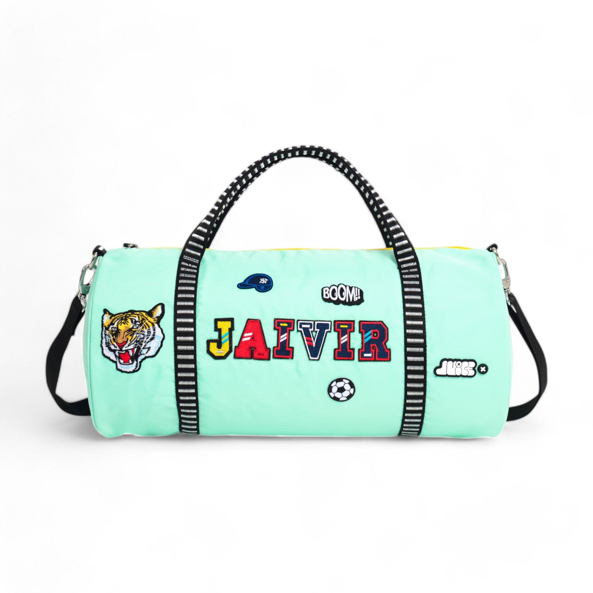Moji Duffle Bag - Lightweight Travel Duffel Bag for Gym, Sports & Weekend Getaways - Water-Resistant Mint Green Carry-On Luggage for Men & Women