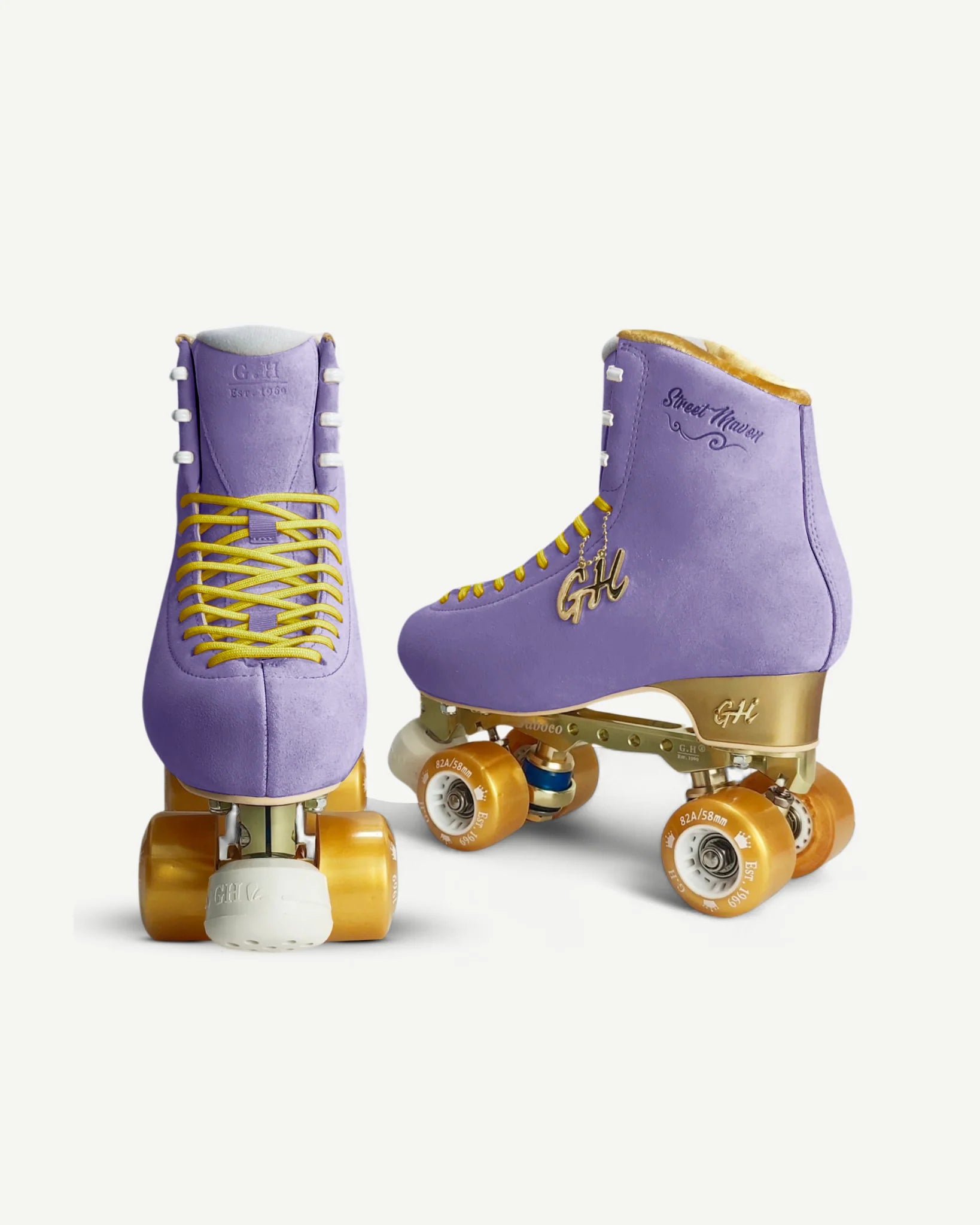 GH Street Maven Quad Roller Skates with/without Air Vents - Premium Outdoor & Indoor Skates for Adults, Street Skating, Fitness & Rink Fun