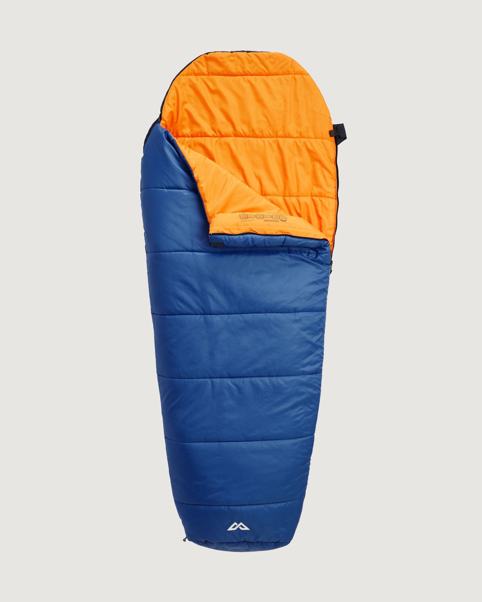 Kids' Pipsqueak Sleeping Bag - Lightweight & Portable for Camping, Sleepovers, Travel - Azure/Dark Blue - Perfect for Indoor & Outdoor Adventures