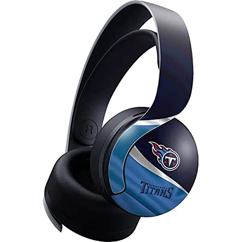 Official Tennessee Titans NFL Gaming Skin for PS5 Pulse 3D Wireless Headset | Custom Decal Cover | Perfect for Gaming Sessions & Team Spirit Display