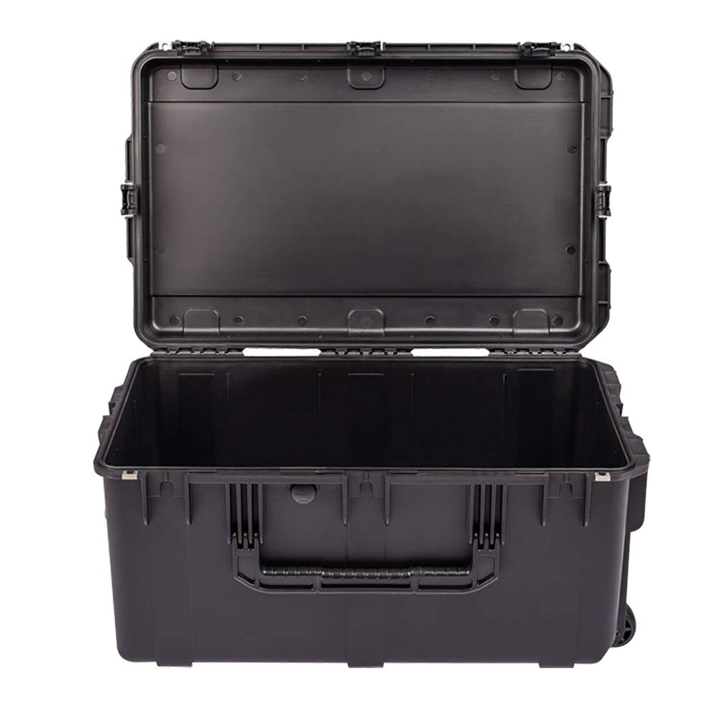 SKB Cases 3i 2918 14BE iSeries Waterproof Military Utility Case with Wheels - Submersible, UV Protected, 24 lbs, Black - Ideal for Hunting, Outdoor Adventures & Equipment Storage