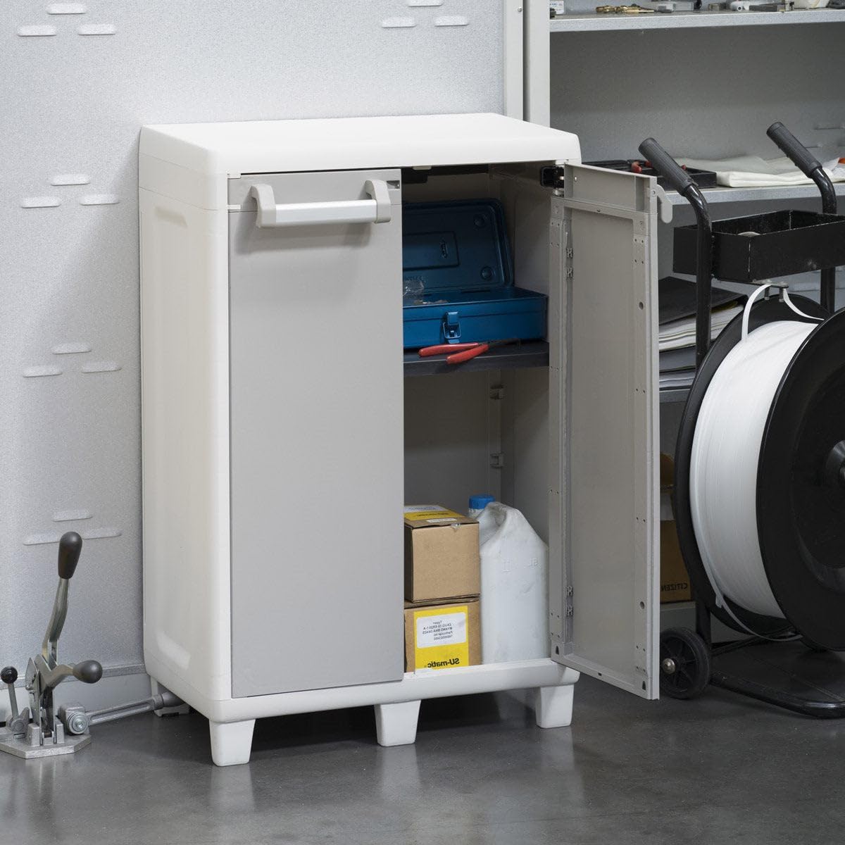 Mec341 Modern Low Cabinet with Storage - Stylish & Space-Saving Furniture for Living Room, Bedroom or Office