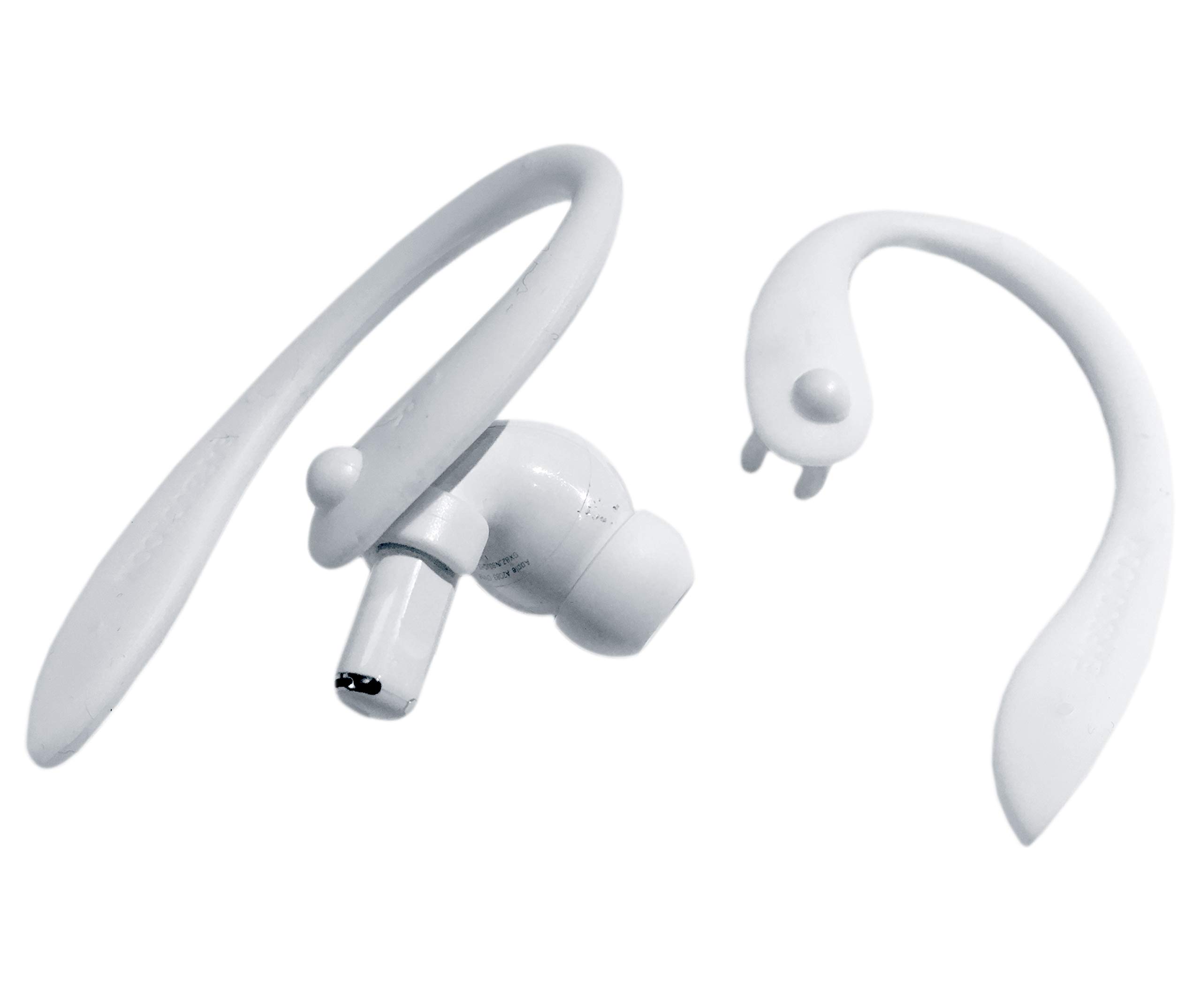 Flex Earhooks for Apple AirPods Pro - Secure Custom Fit Ear Hooks | Compatible with AirPods Pro Case | Adjustable & Comfortable Design for Running, Workouts & Active Lifestyle (White)