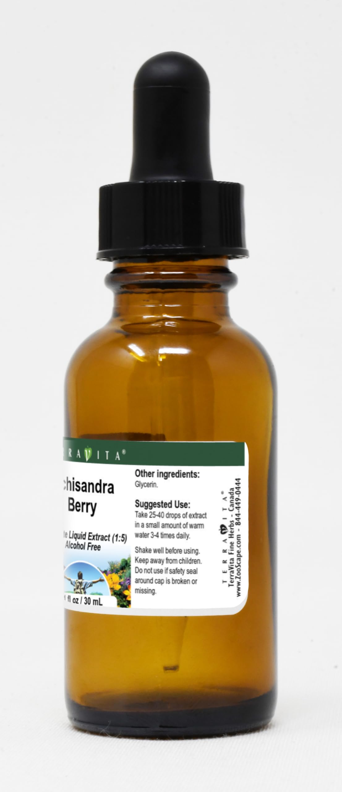 Organic Schisandra Berry Glycerite Liquid Extract (1:5 Ratio) - Alcohol-Free, No Flavor Added - 1 oz Bottles (3-Pack) - Immune Support & Stress Relief - Perfect for Herbal Teas, Smoothies & Wellness Routines