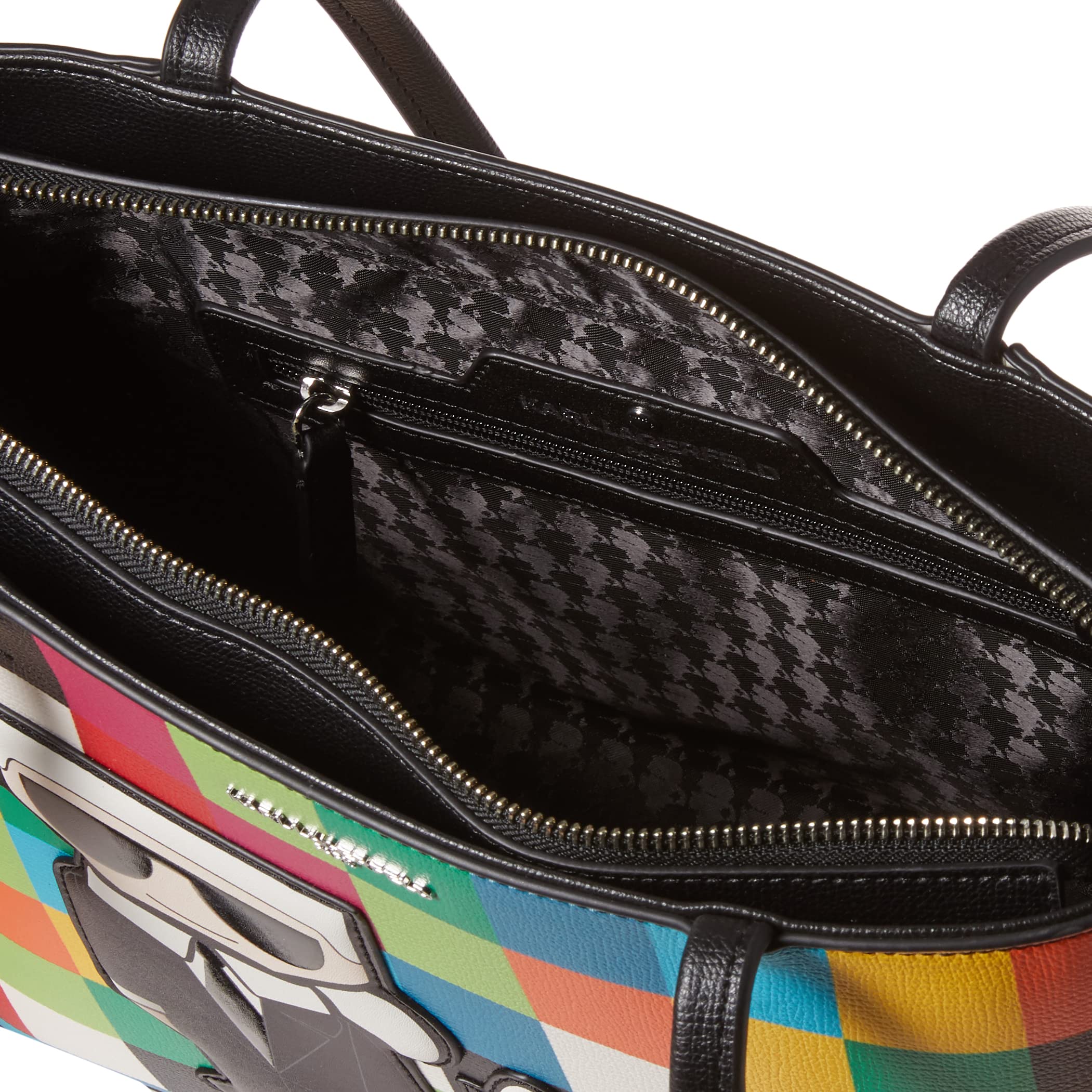 Karl Lagerfeld Paris Maybelle Tote Handbag for Women - Luxury Designer Leather Shoulder Bag - Perfect for Work, Travel & Everyday Use