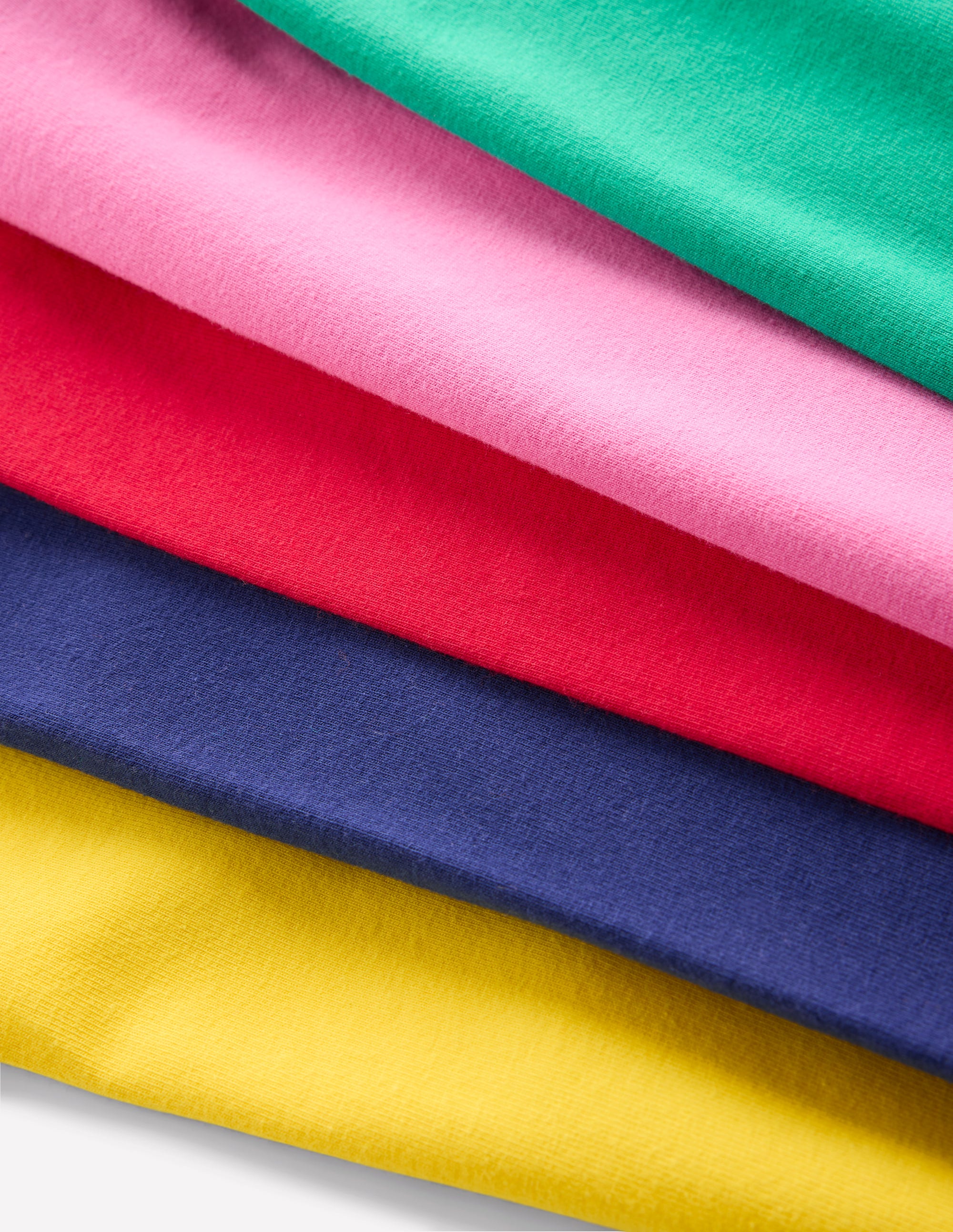 5 Pack High Waisted Cropped Leggings - Rainbow Color Yoga Pants for Women - Perfect for Workout, Running & Lounge Wear