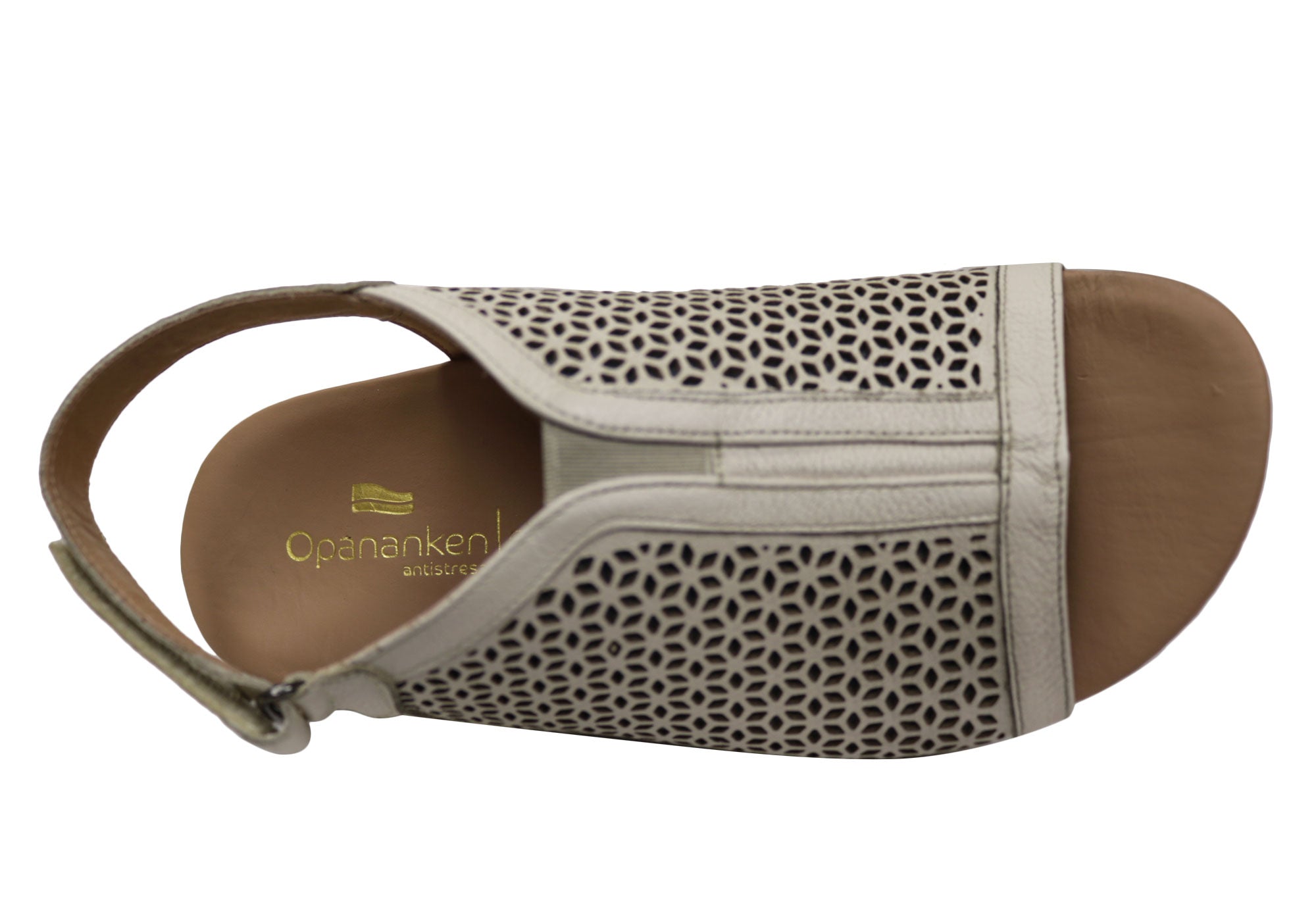 Opananken April Women's Comfortable Brazilian Leather Sandals - Stylish & Supportive Flip Flops for Beach, Pool & Summer Outings