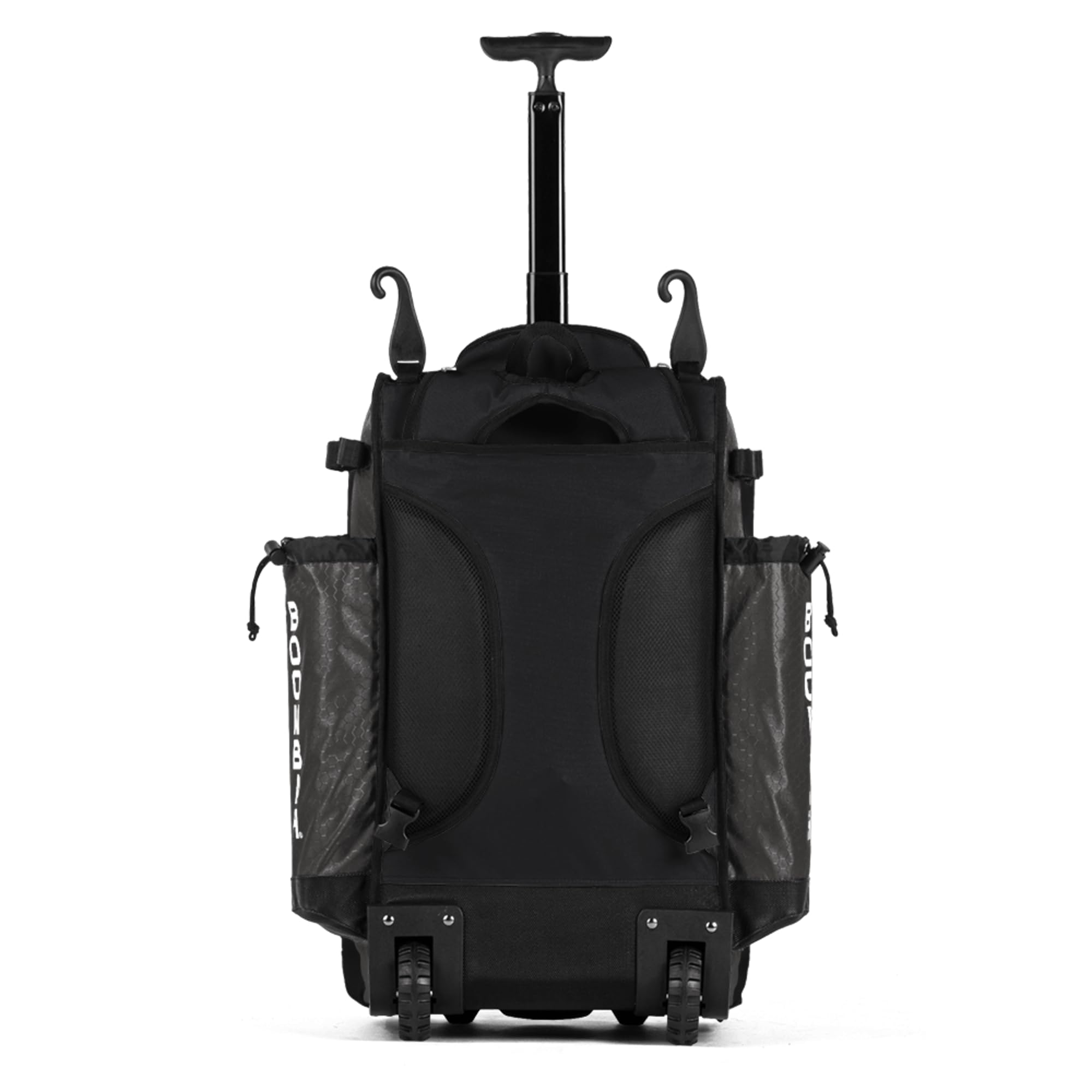 Boombah Catchers Superpack Hybrid Rolling Bat Bag - Wheeled & Backpack Baseball Equipment for Players - Multiple Color Options - Perfect for Travel & Team Games