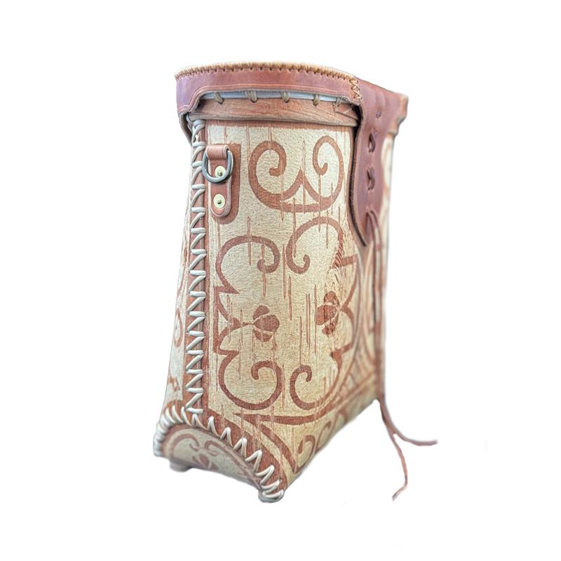 Authentic Gabriel Frey Handmade Birch Bark Purse - Native American Crafted Woven Basket Bag for Women - Perfect for Cultural Events, Nature Walks & Unique Fashion Accessories